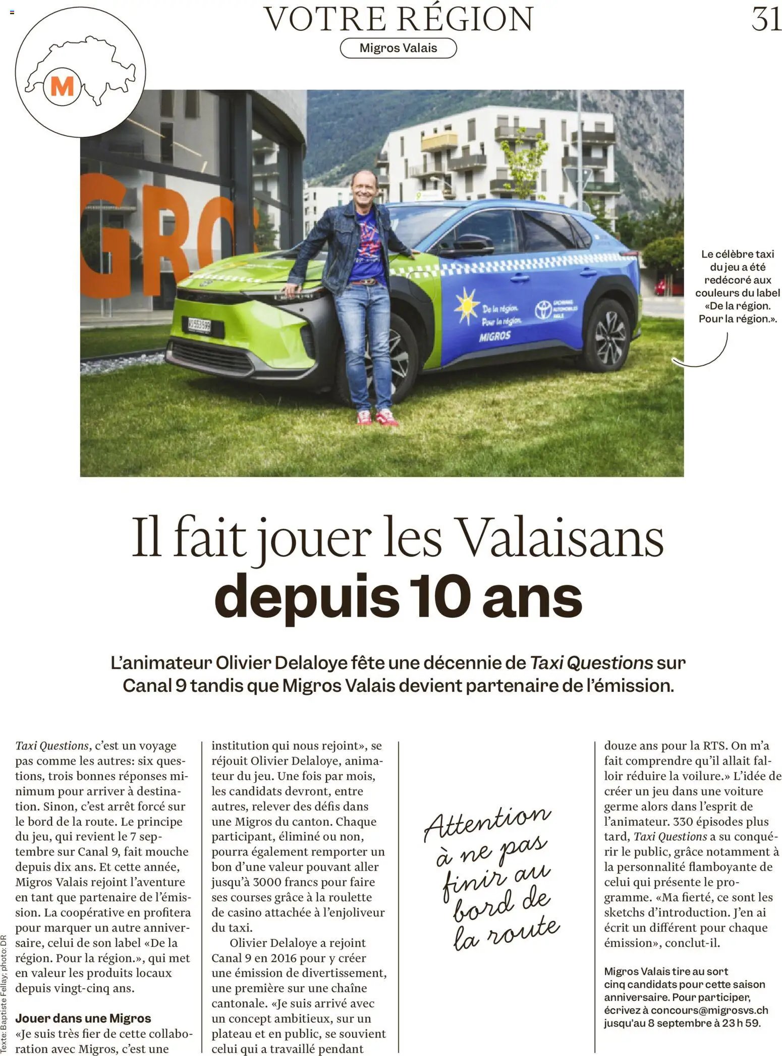 Migros aktionen Magazine FR