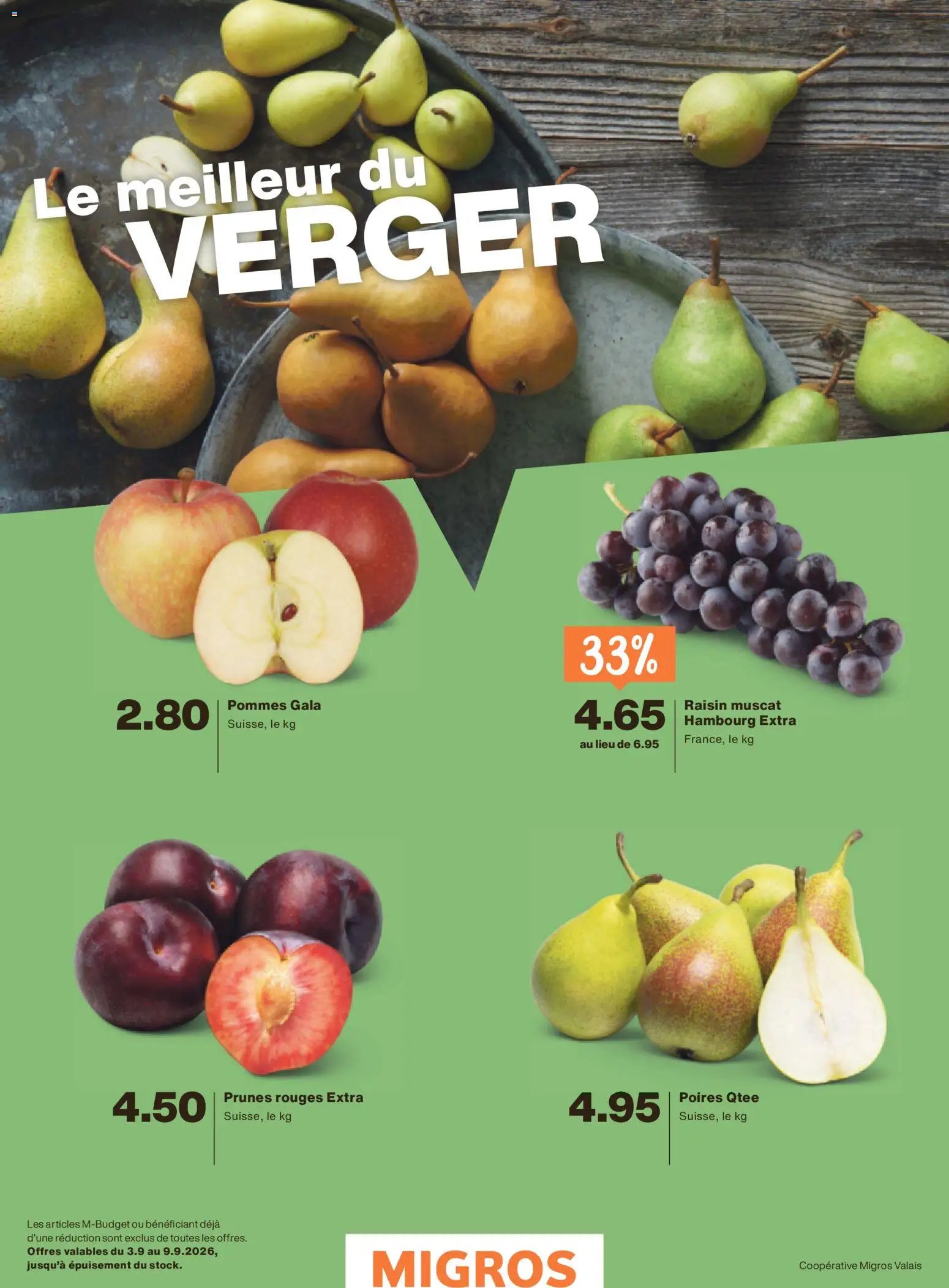Migros aktionen Magazine FR