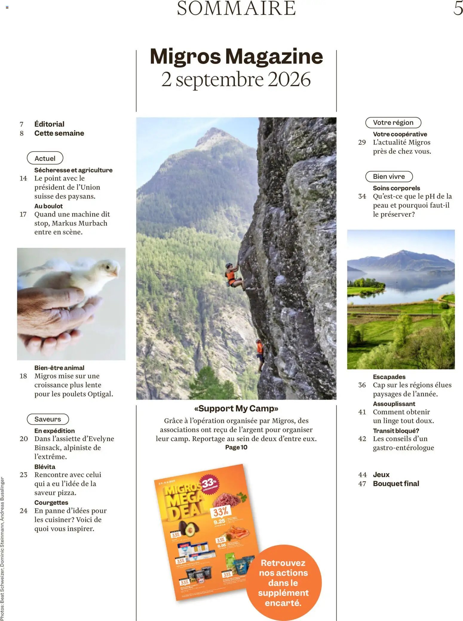 Migros aktionen Magazine FR