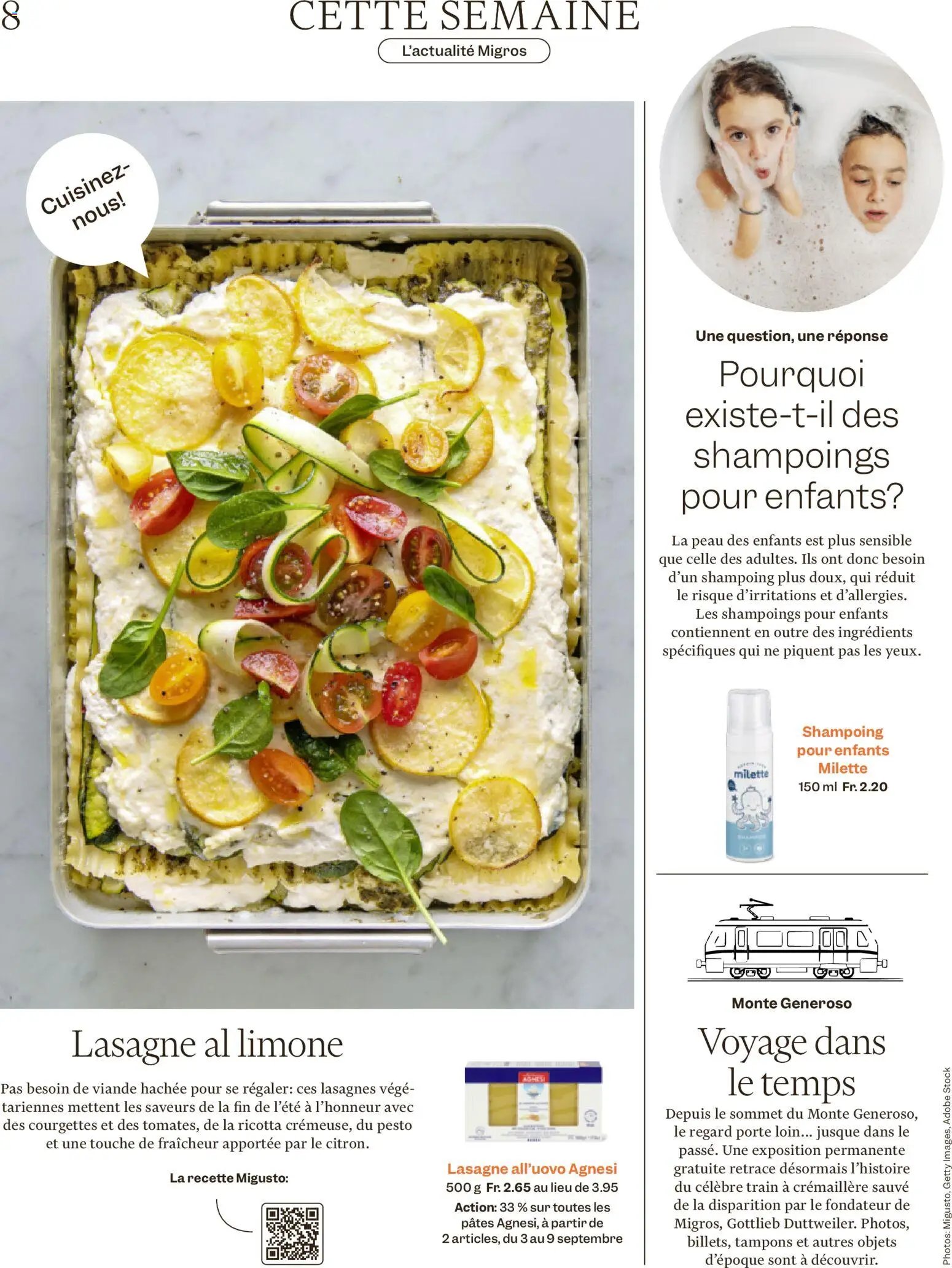 Migros aktionen Magazine FR