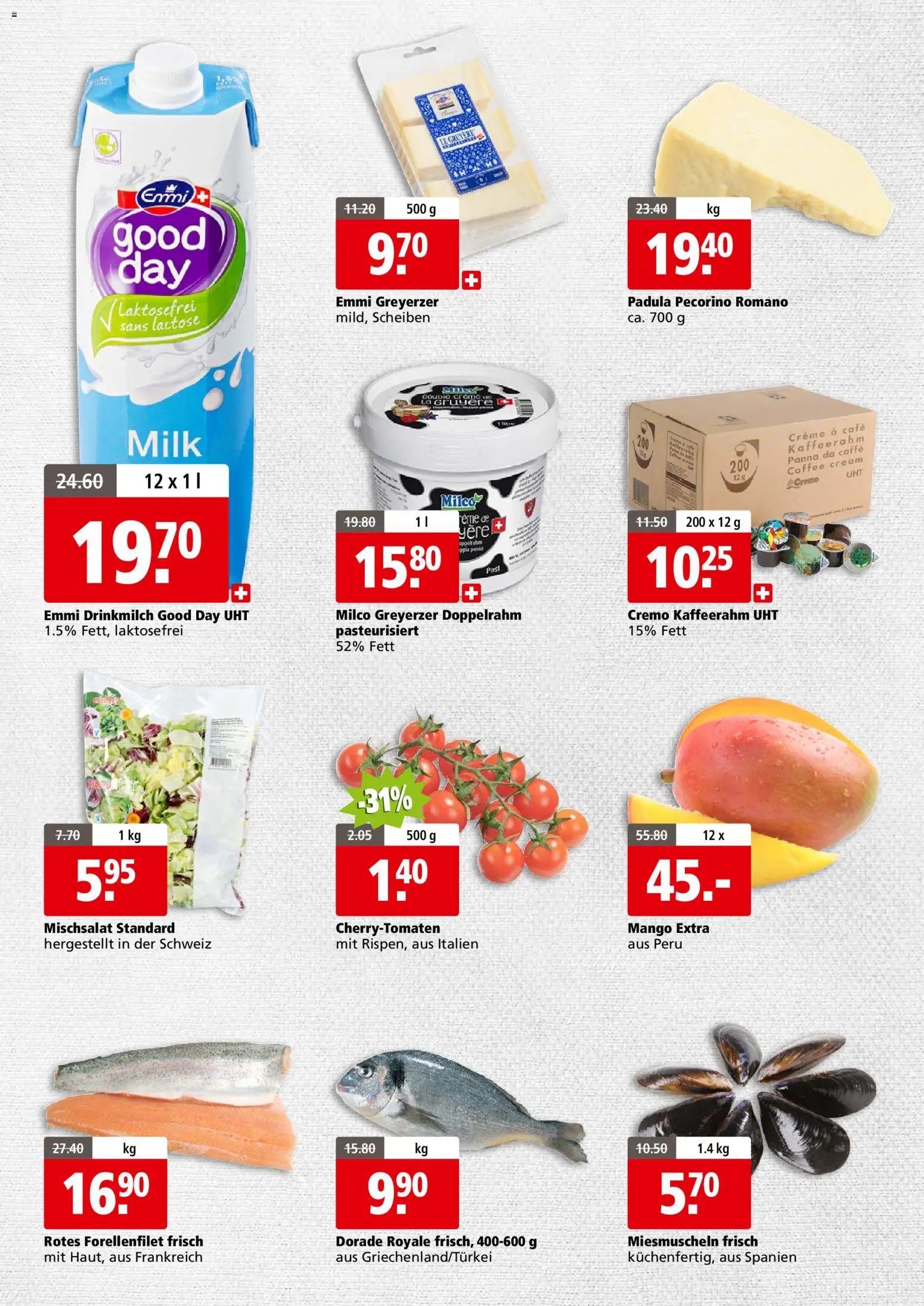 Aligro Aktionen Business Chavannes, Matran, Genf, Sitten (2026-01-05 - 2026-01-10) | 2