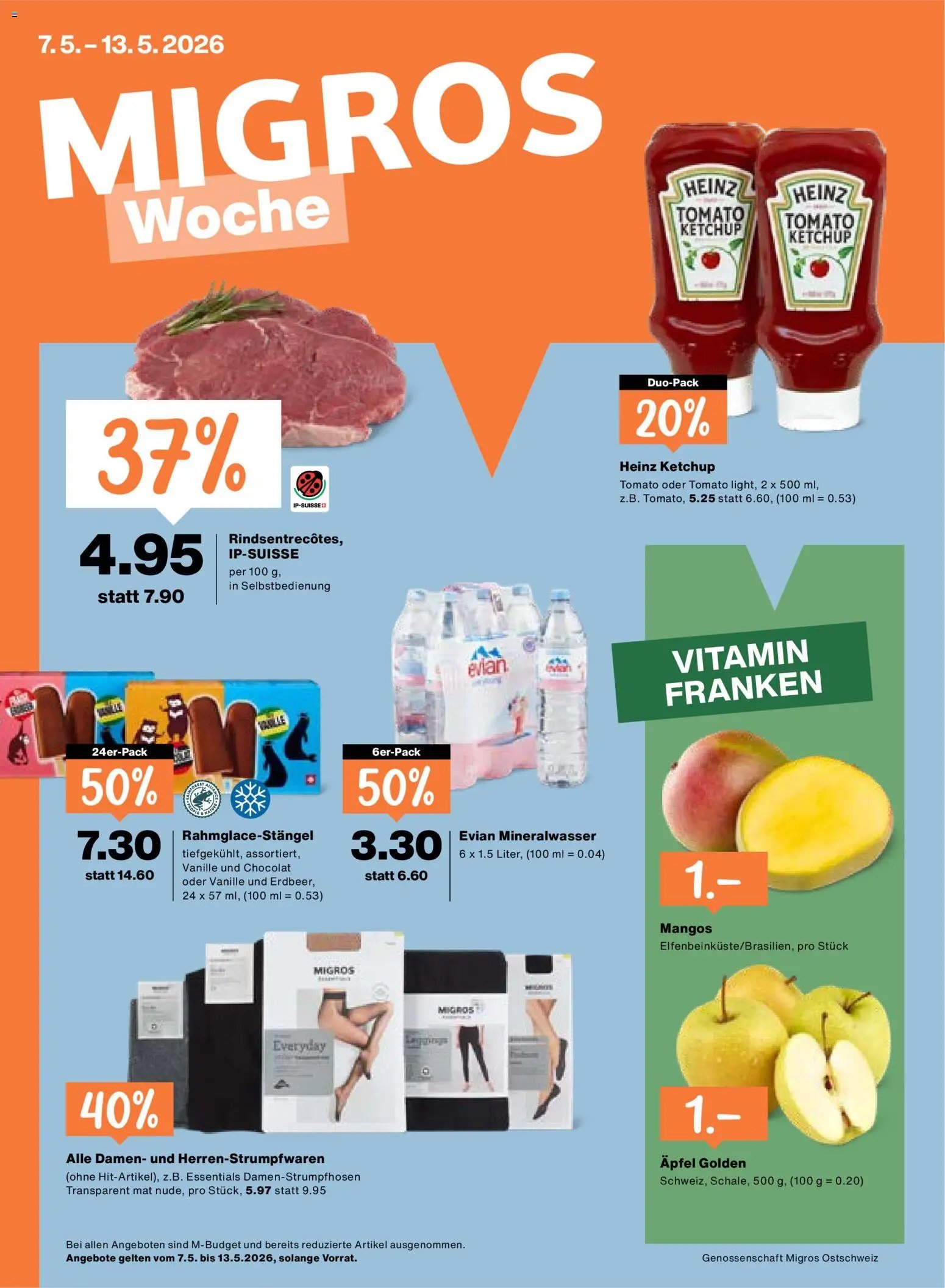Migros aktionen (2026-05-07 - 2026-05-13)