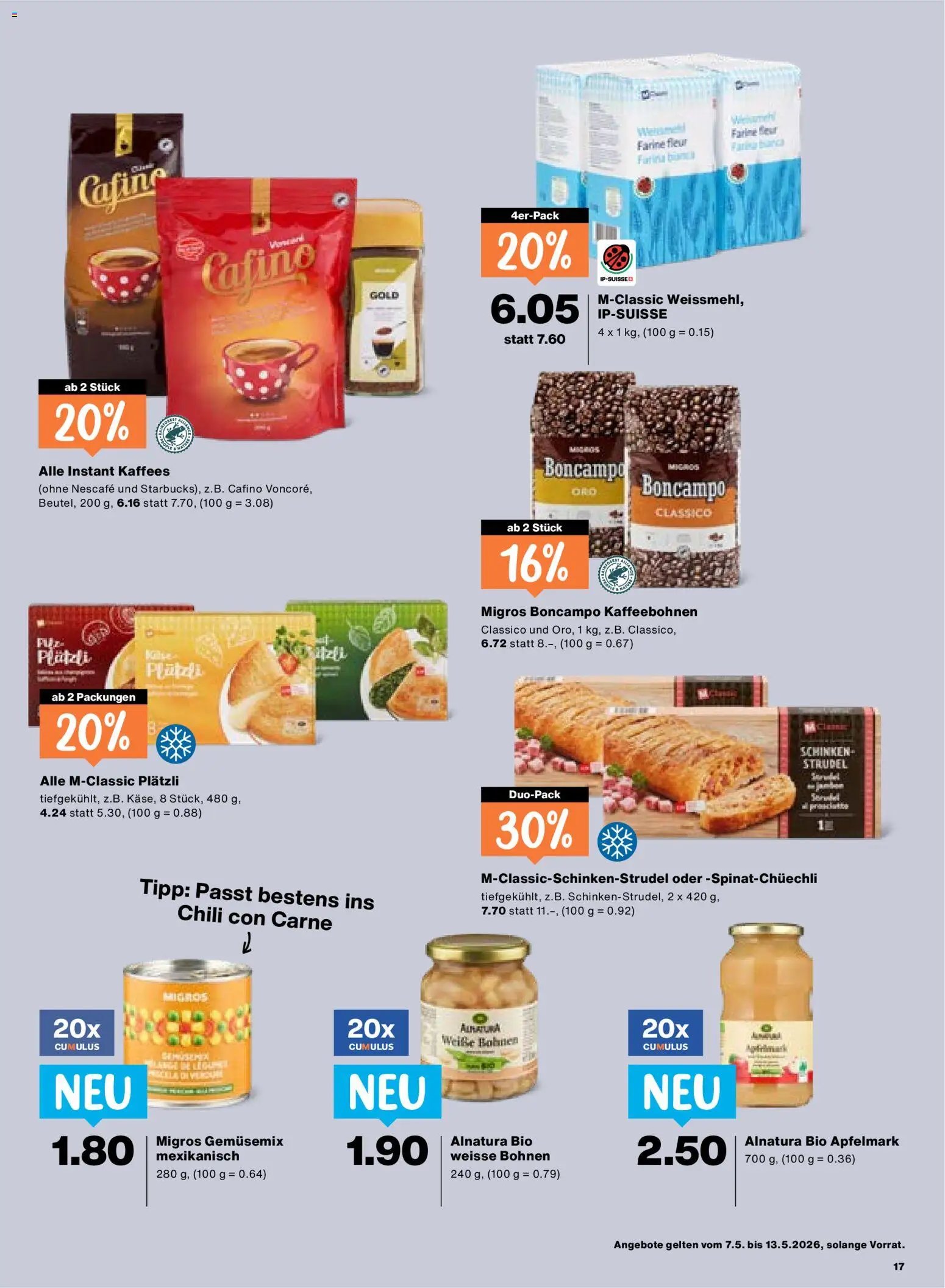 Migros aktionen (2026-05-07 - 2026-05-13)