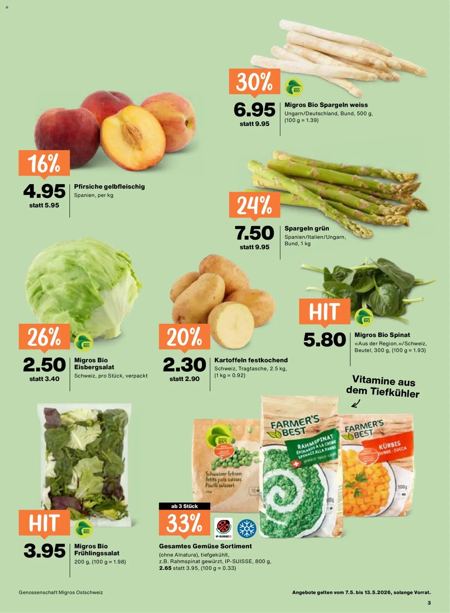 Migros aktionen (2026-05-07 - 2026-05-13)