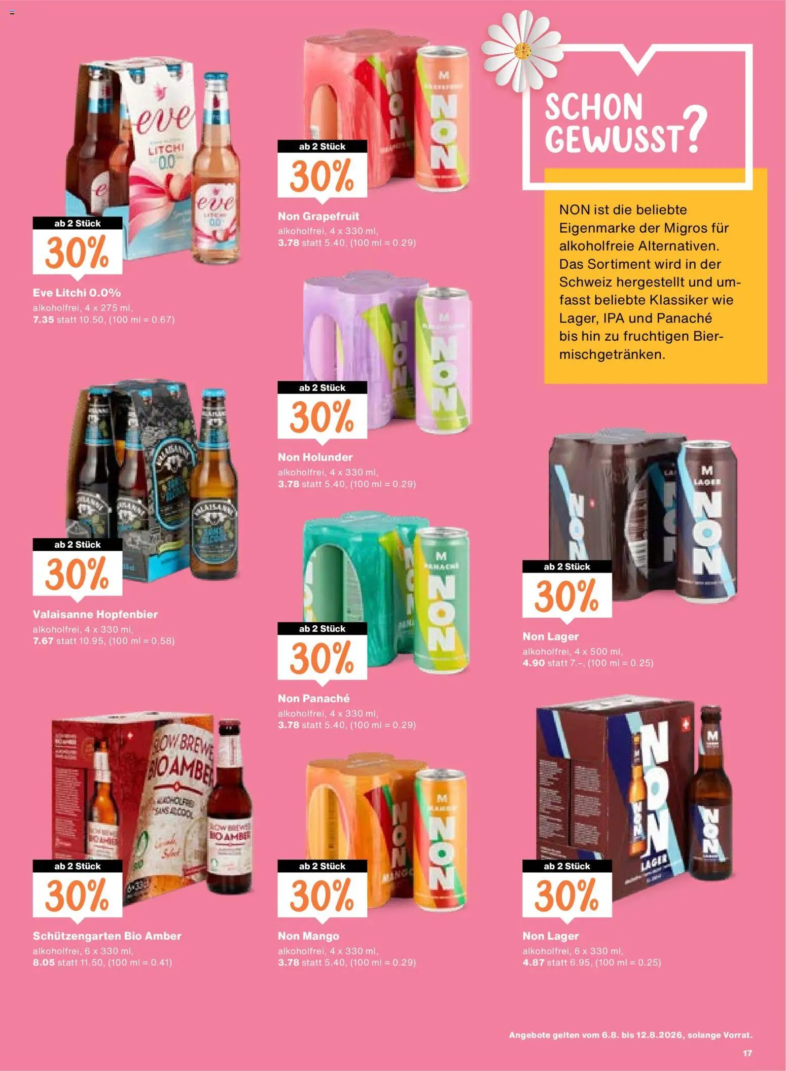 Migros aktionen