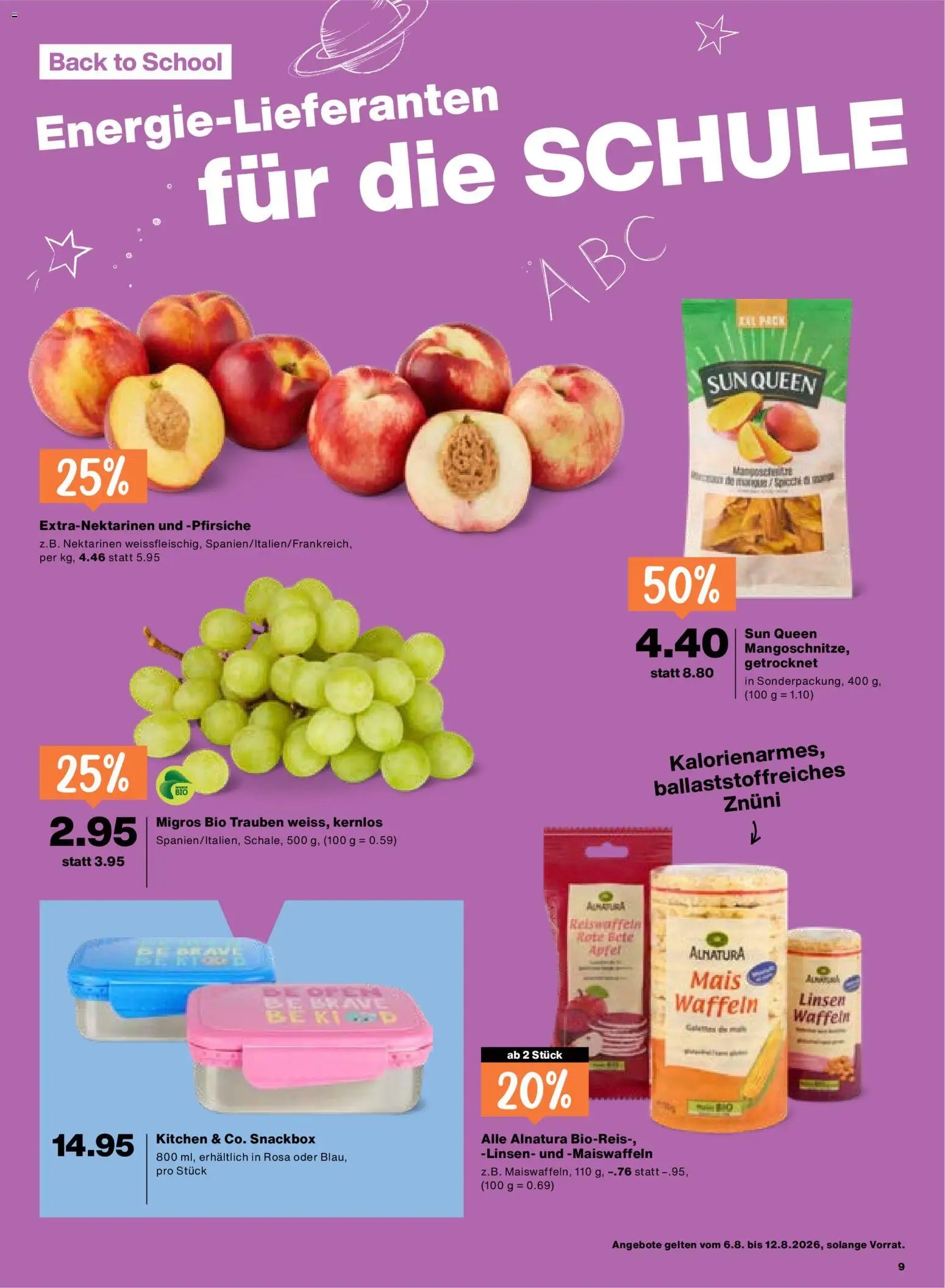 Migros aktionen