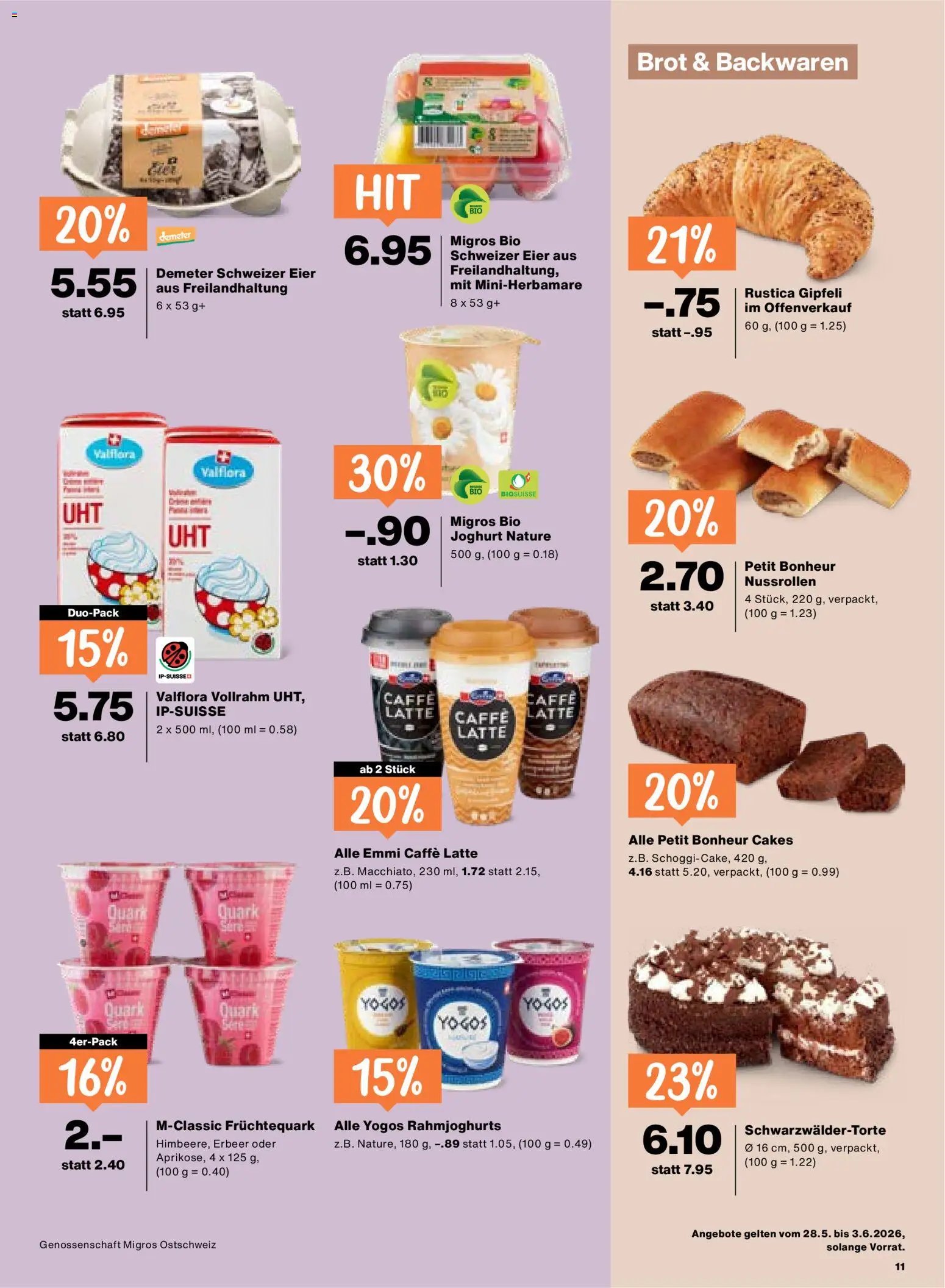 Migros aktionen
