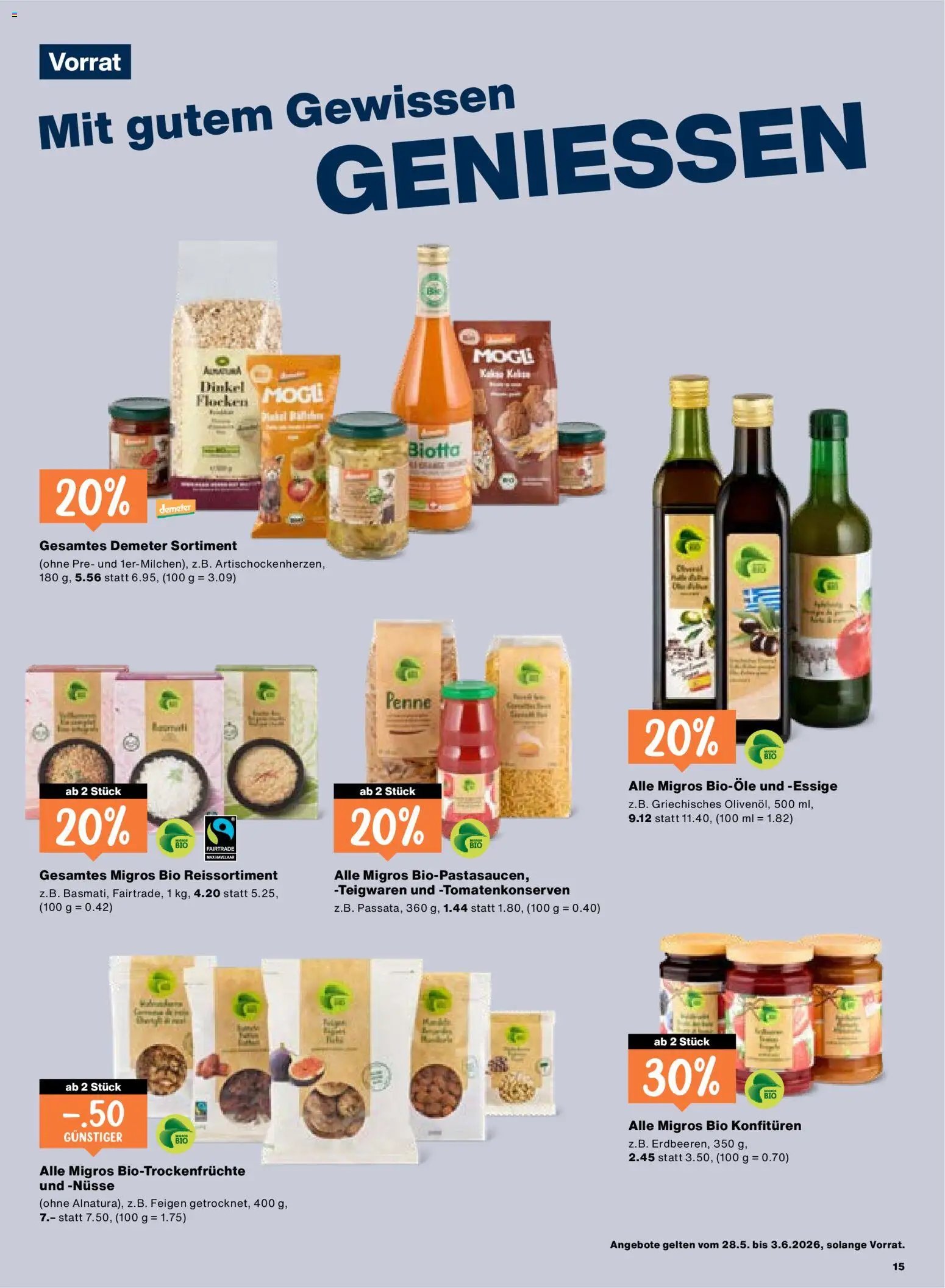 Migros aktionen