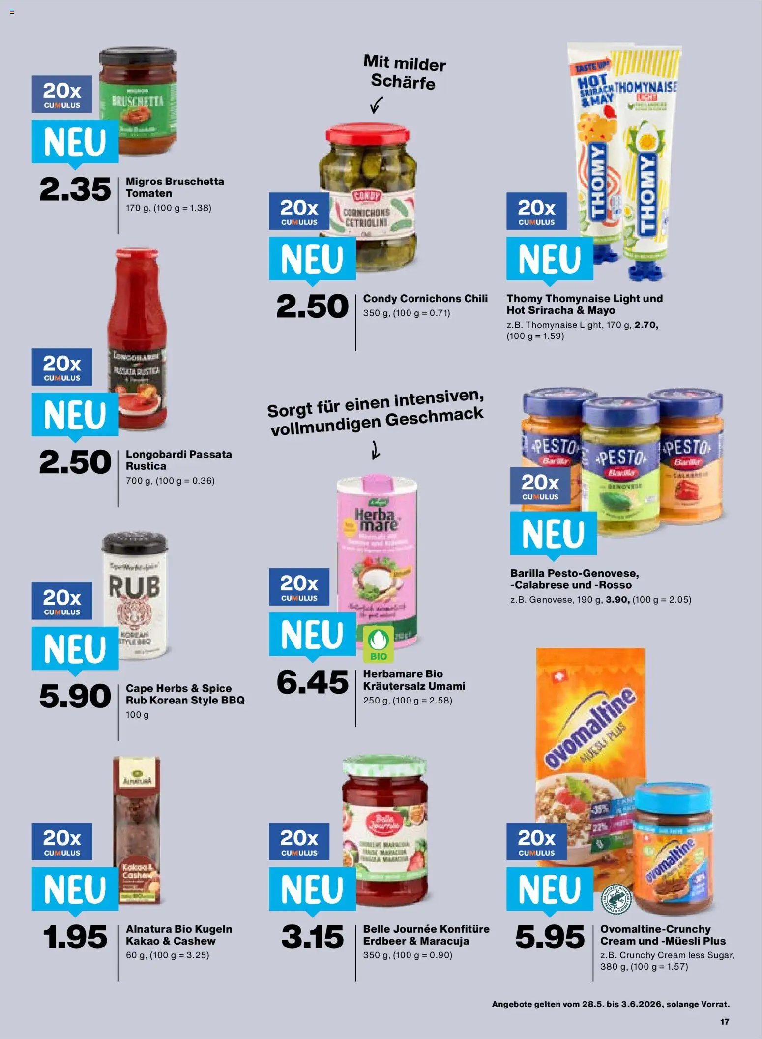 Migros aktionen