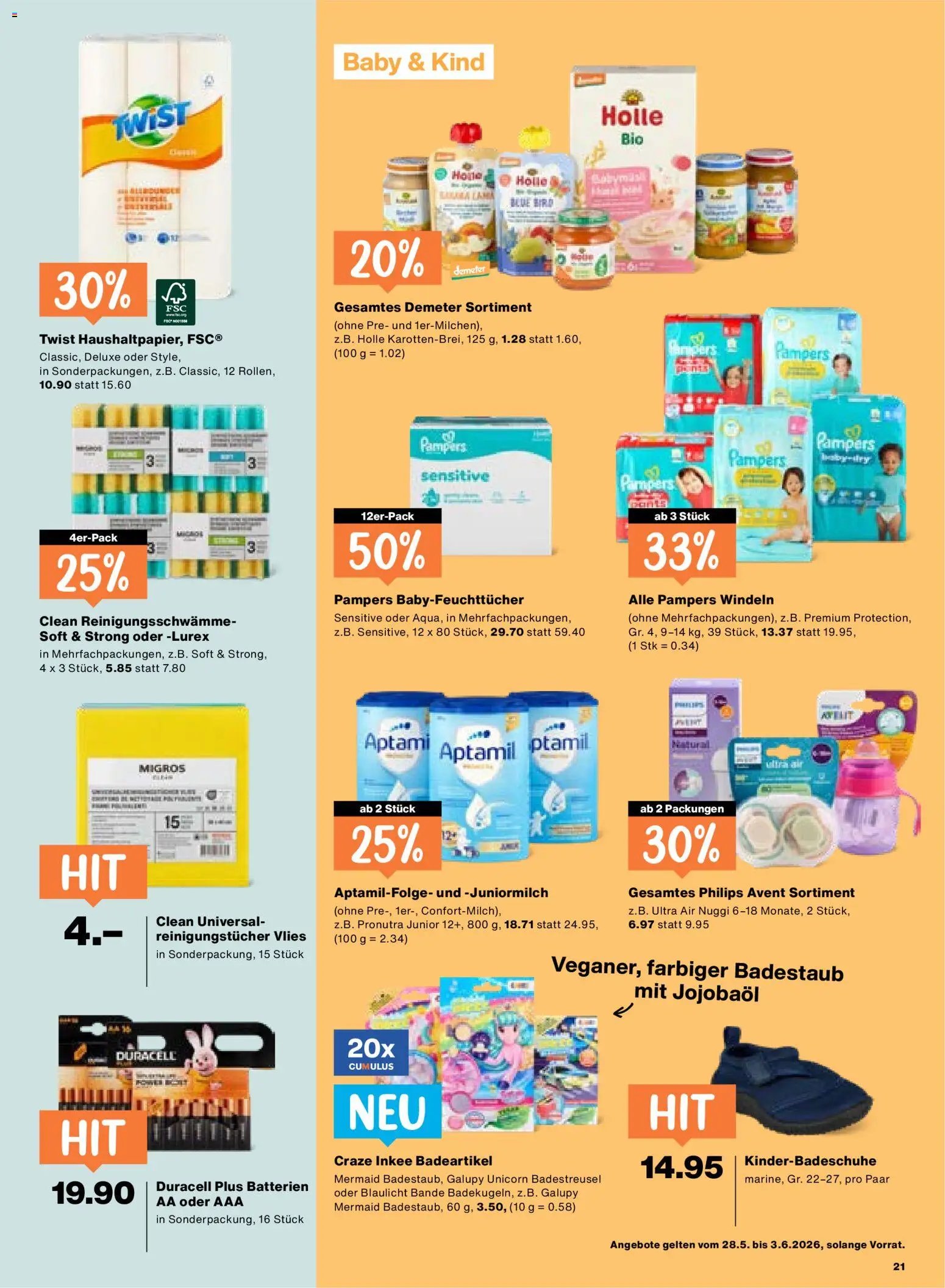 Migros aktionen