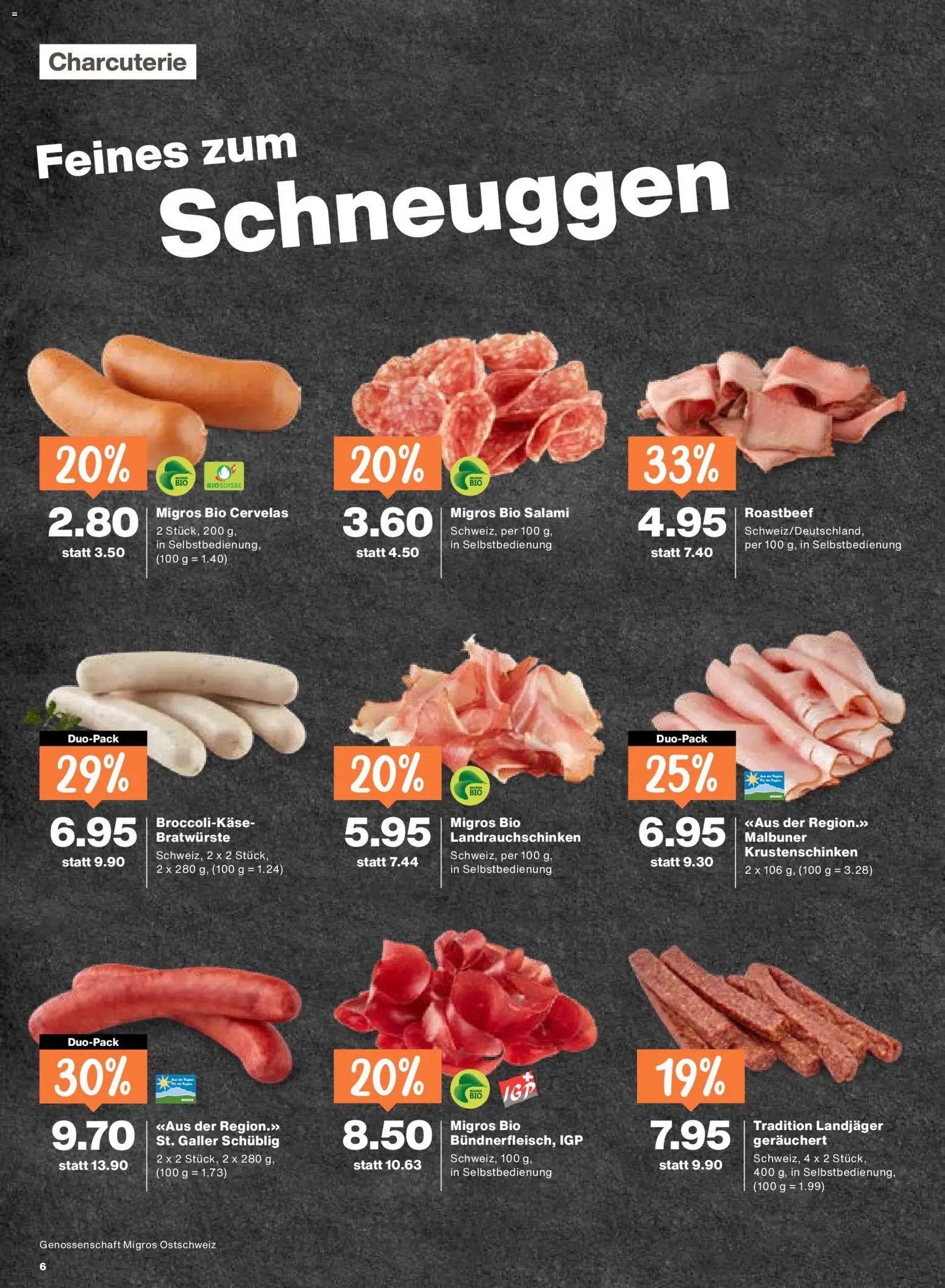 Migros aktionen