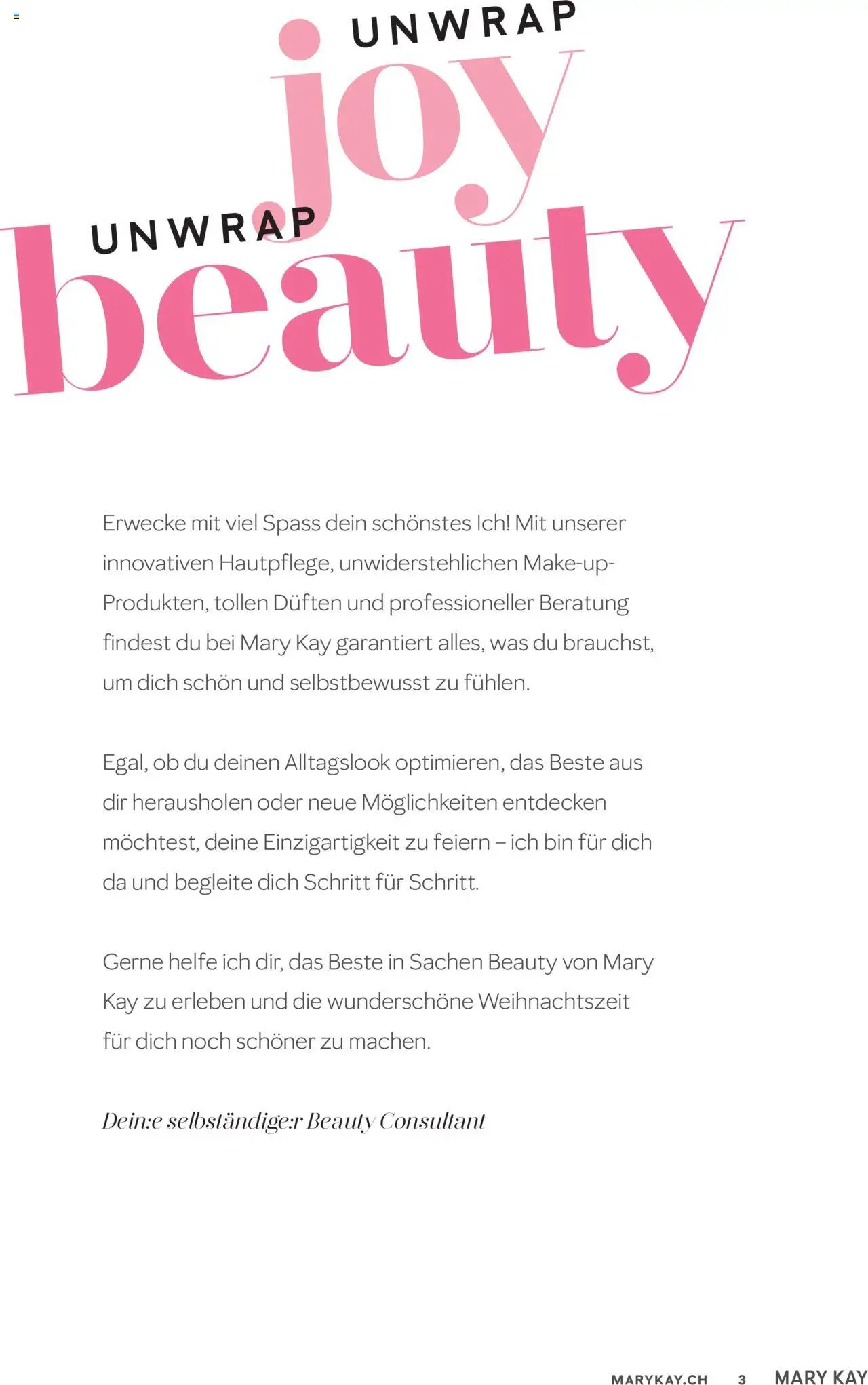 Mary Kay Aktionen (2025-10-16 - 2026-02-28)
