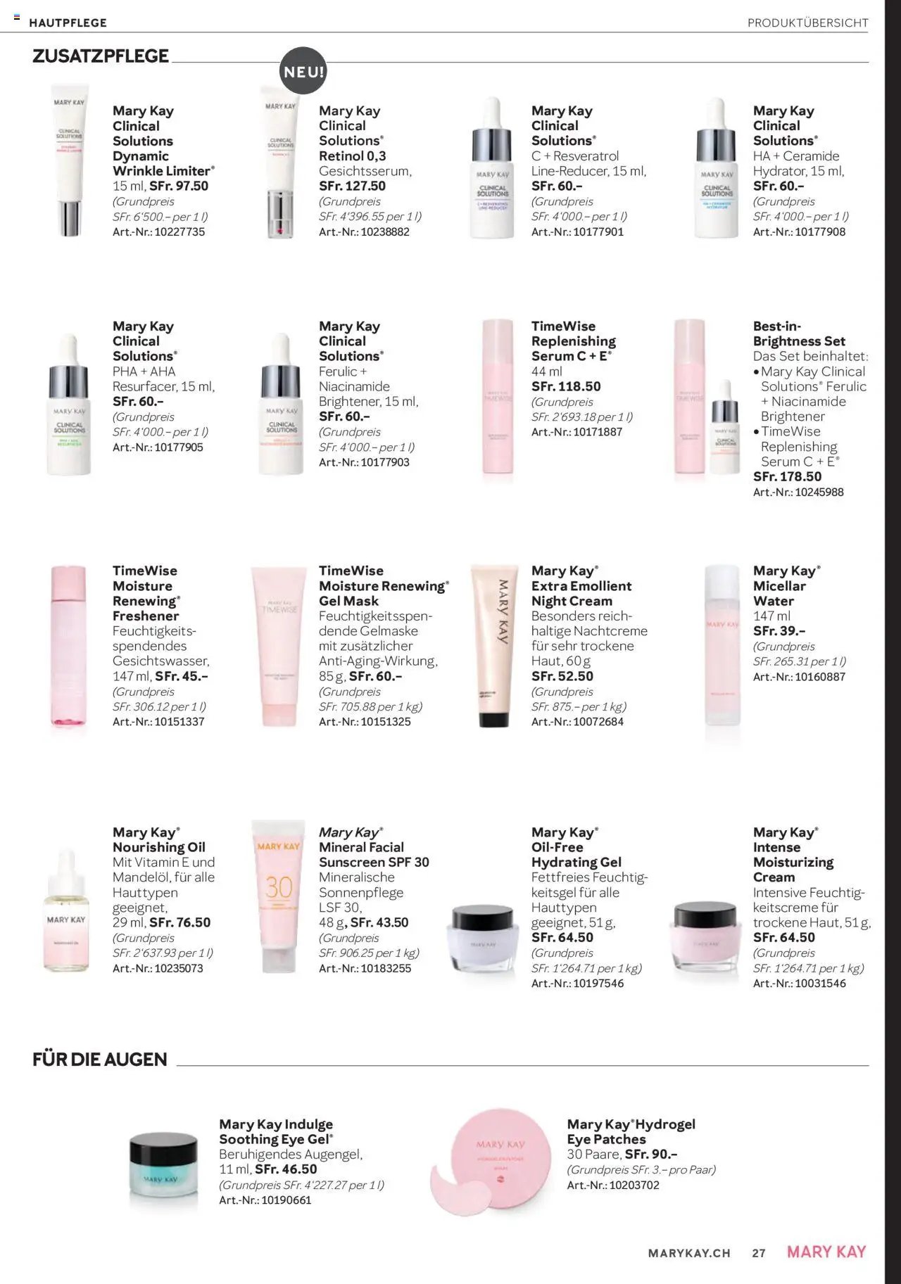 Mary Kay Aktionen (2025-10-16 - 2026-02-28)