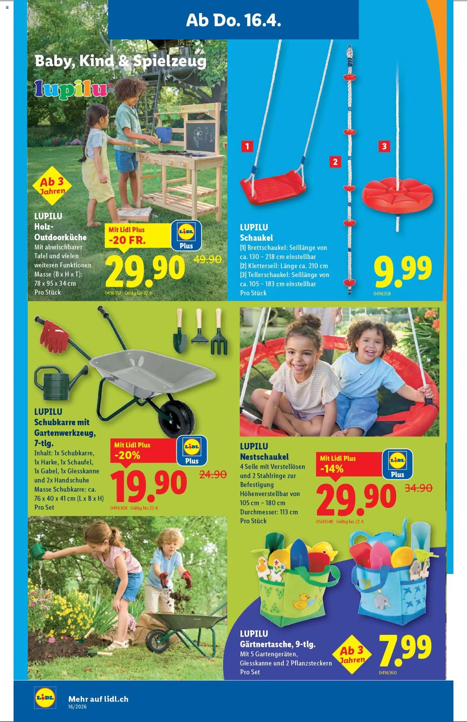 Lidl aktionen (2026-04-16 - 2026-04-22) | 18