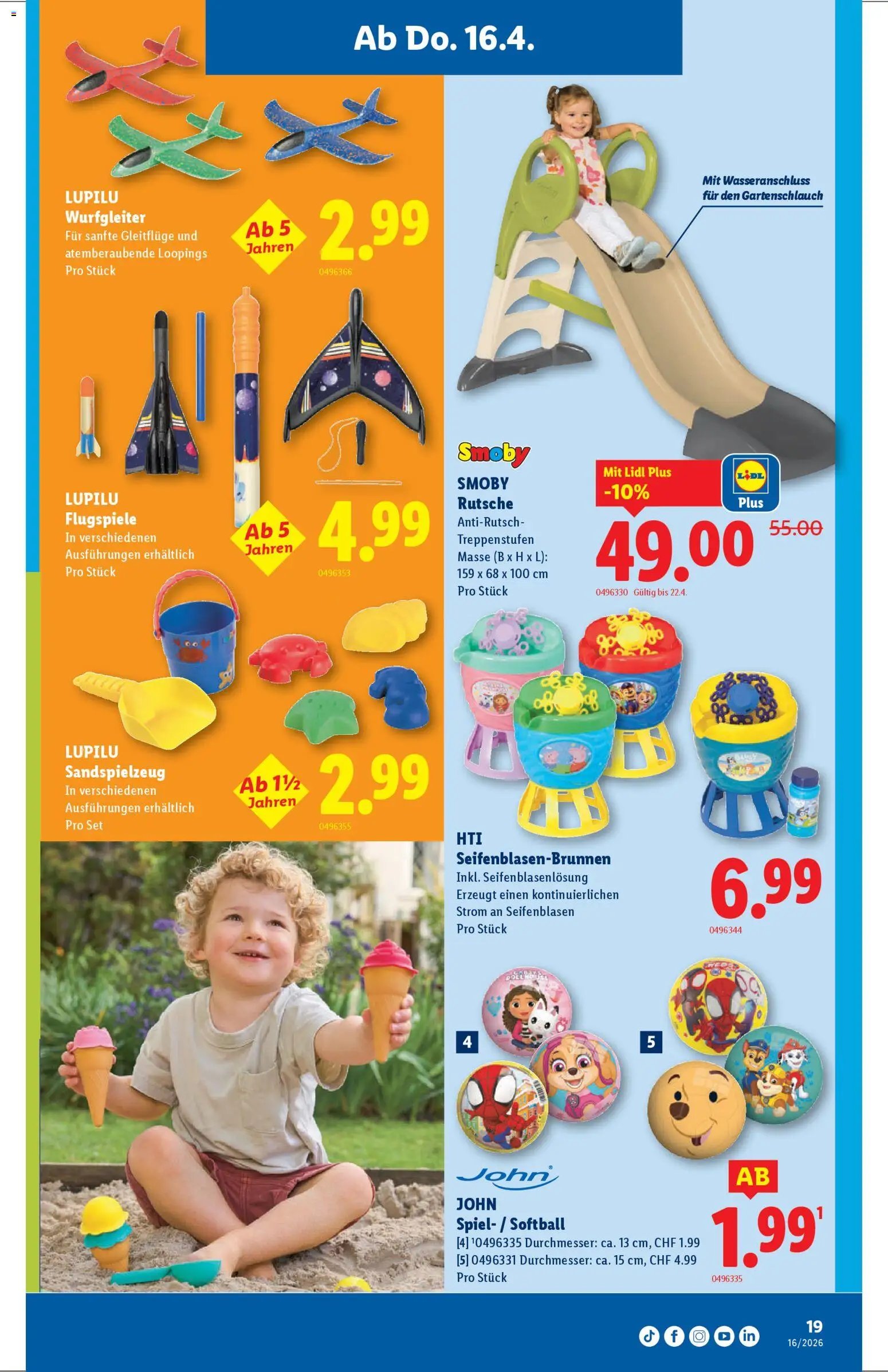 Lidl aktionen (2026-04-16 - 2026-04-22) | 19