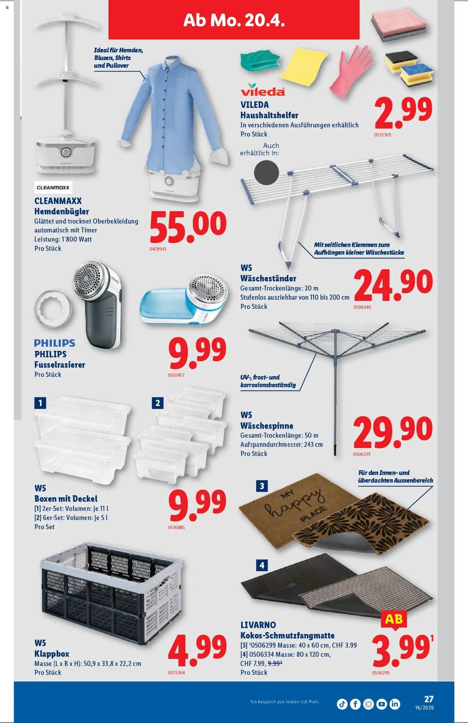 Lidl aktionen (2026-04-16 - 2026-04-22) | 27