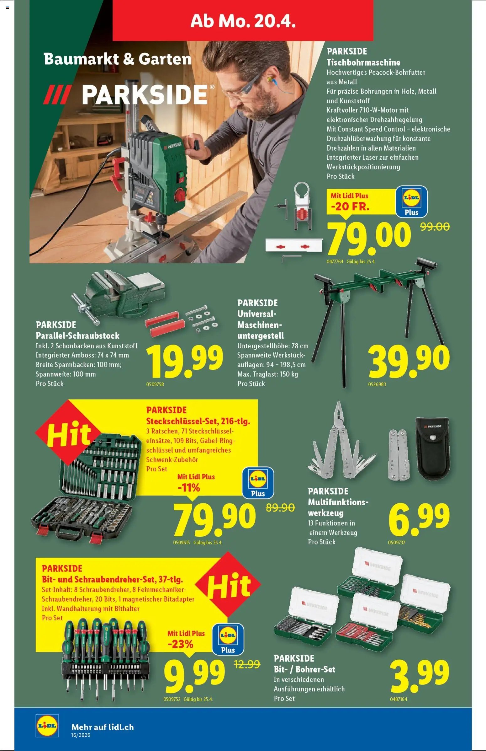 Lidl aktionen (2026-04-16 - 2026-04-22) | 30