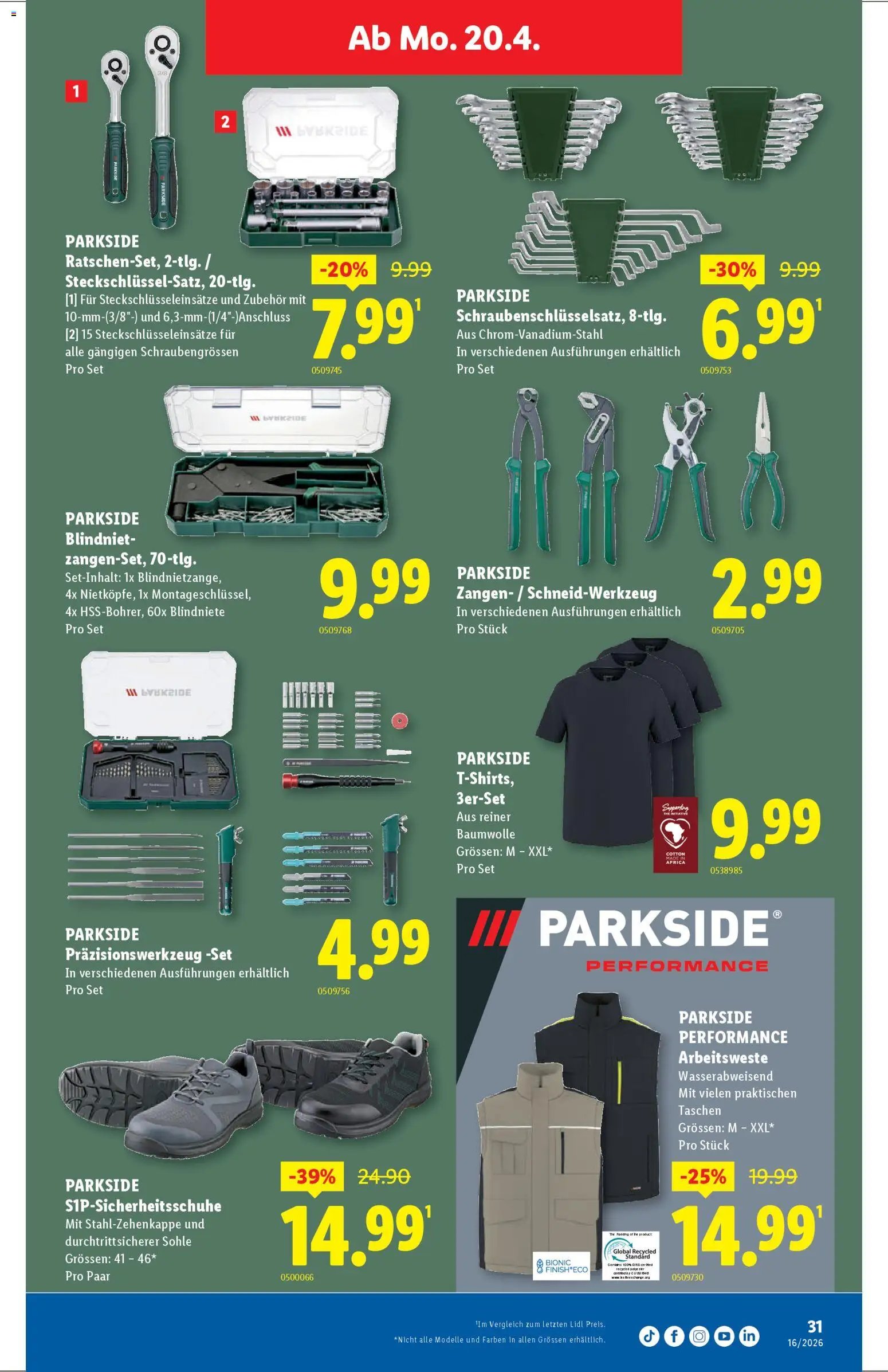 Lidl aktionen (2026-04-16 - 2026-04-22) | 31