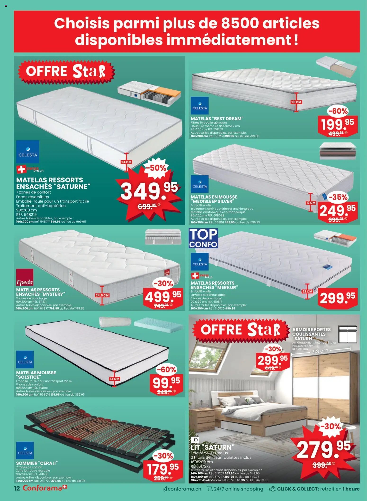 Conforama Aktionen Meubles et Matelas (2026-01-28 - 2026-02-10) | 12