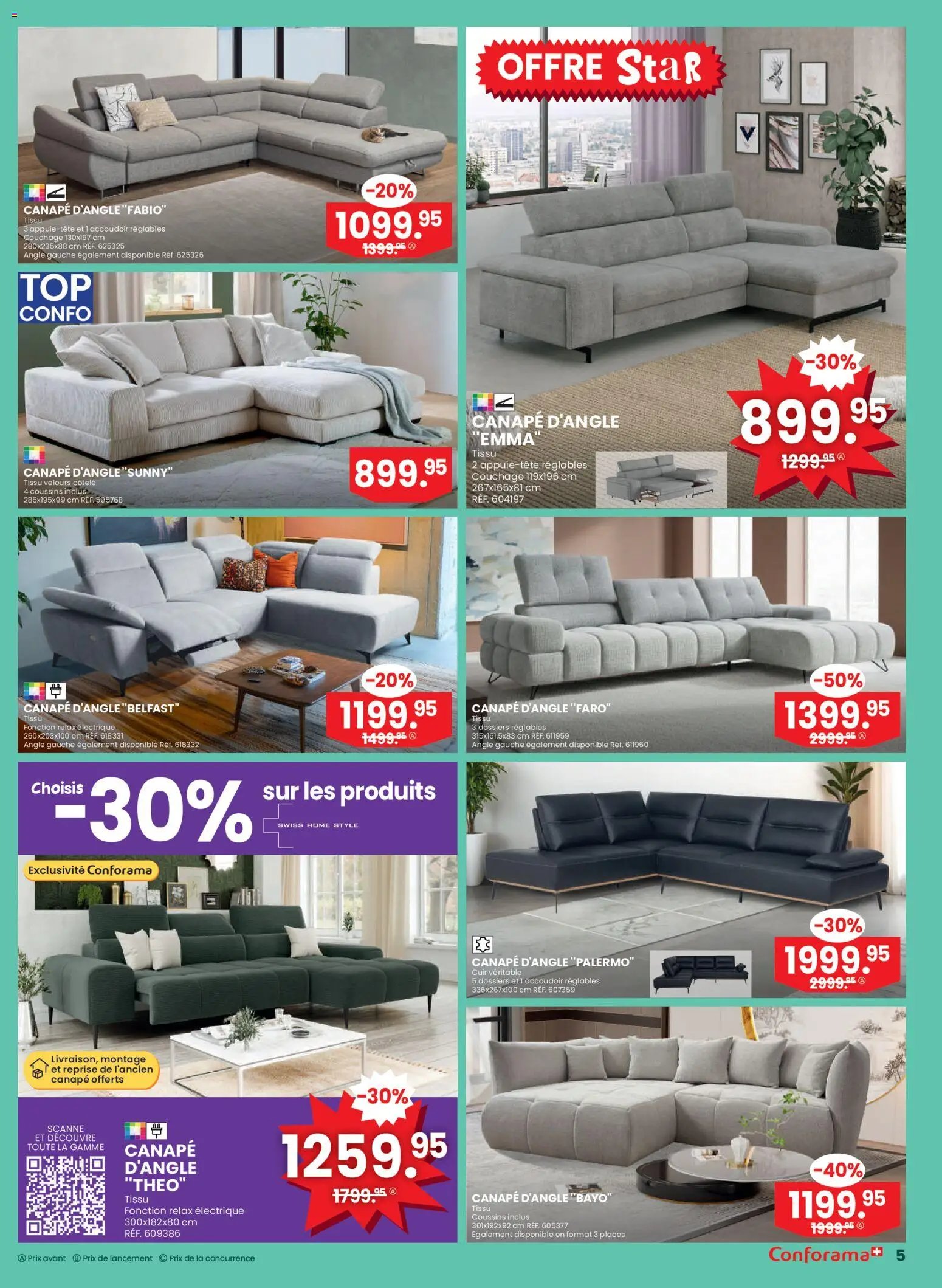 Conforama Aktionen Meubles et Matelas (2026-01-28 - 2026-02-10) | 5