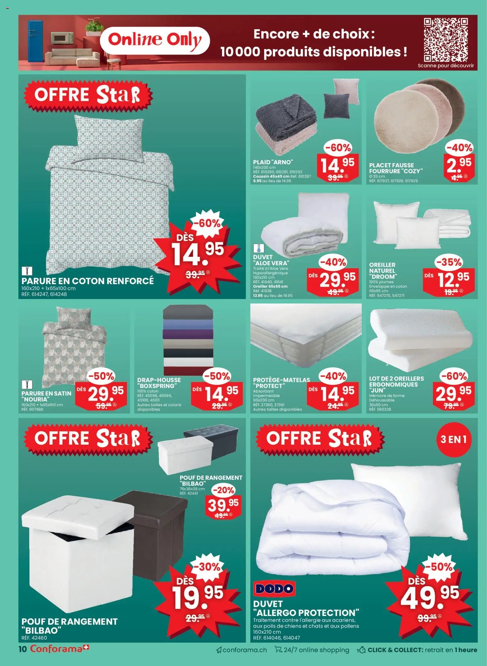 Conforama Aktionen Meubles et Matelas (2026-01-28 - 2026-02-10) | 10