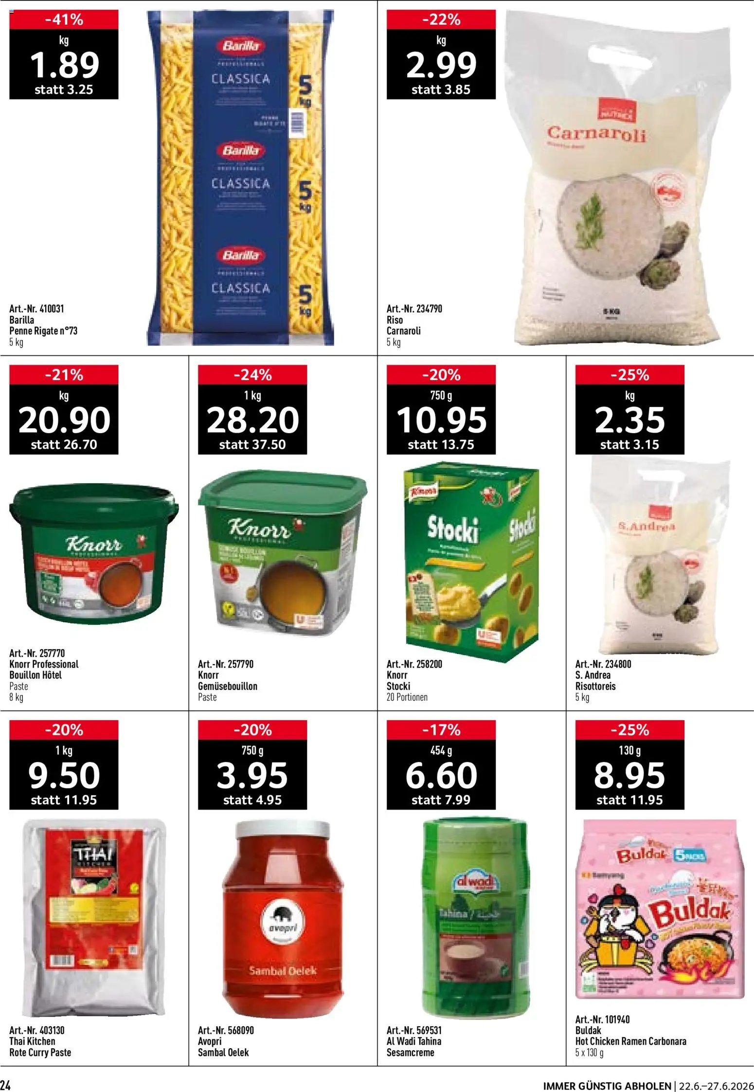 Prodega aktionen