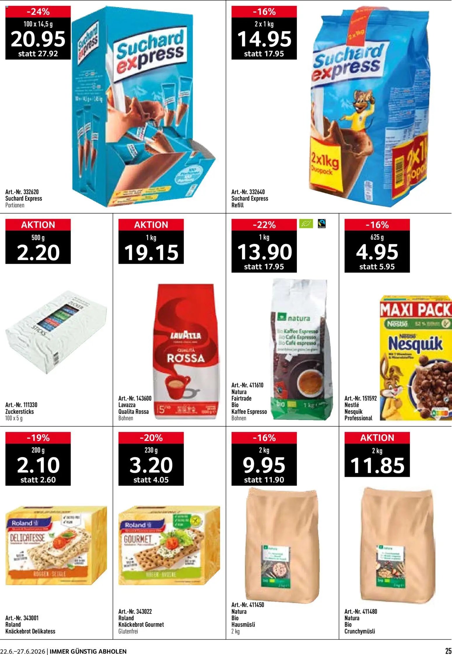 Prodega aktionen