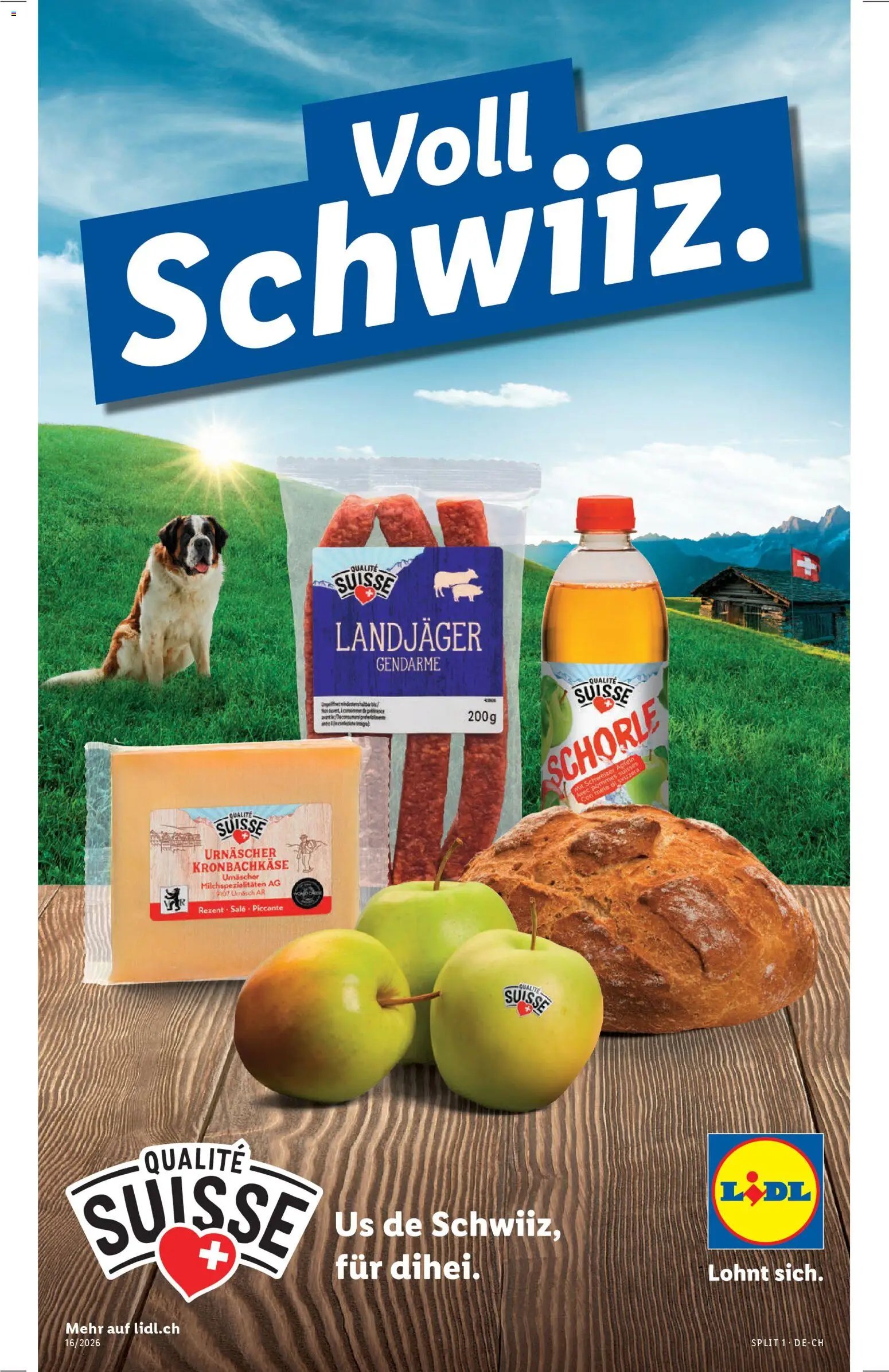 Lidl aktionen Qualité Suisse (2026-04-16 - 2026-04-22) | 1