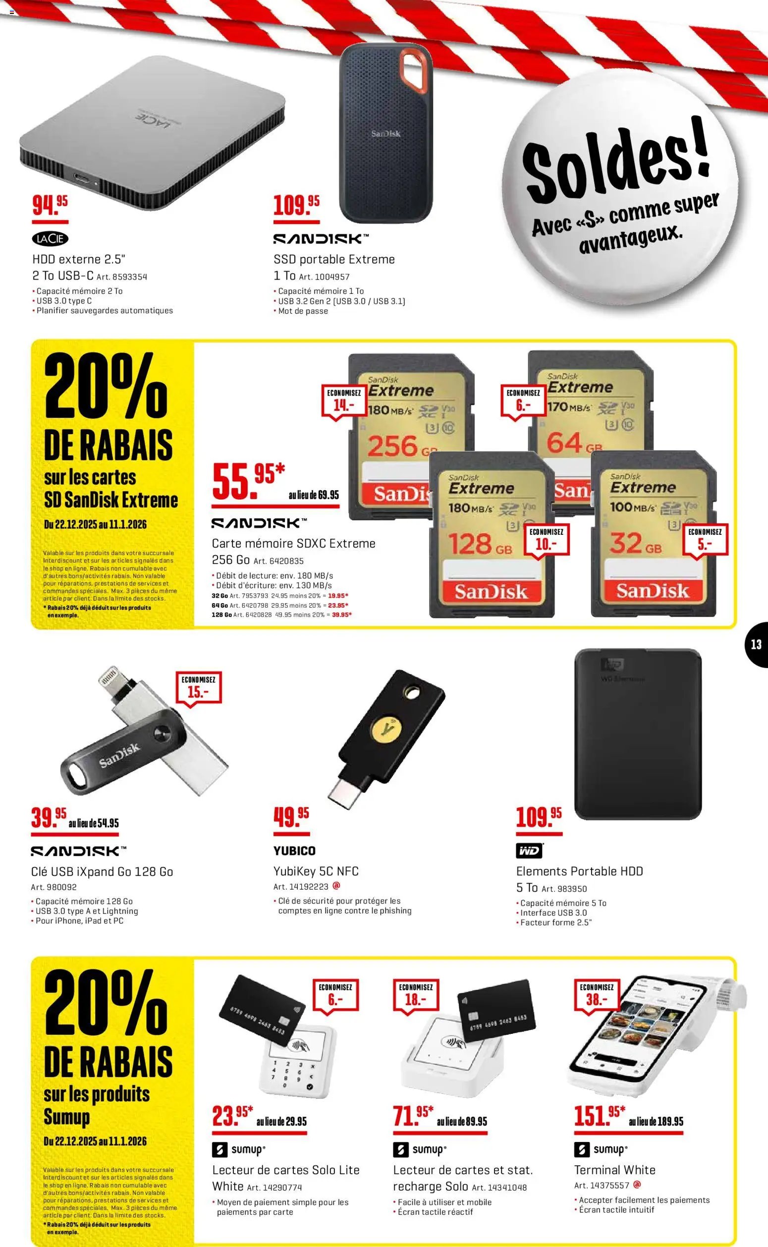 Interdiscount Aktionen FR (2025-12-22 - 2026-01-11)