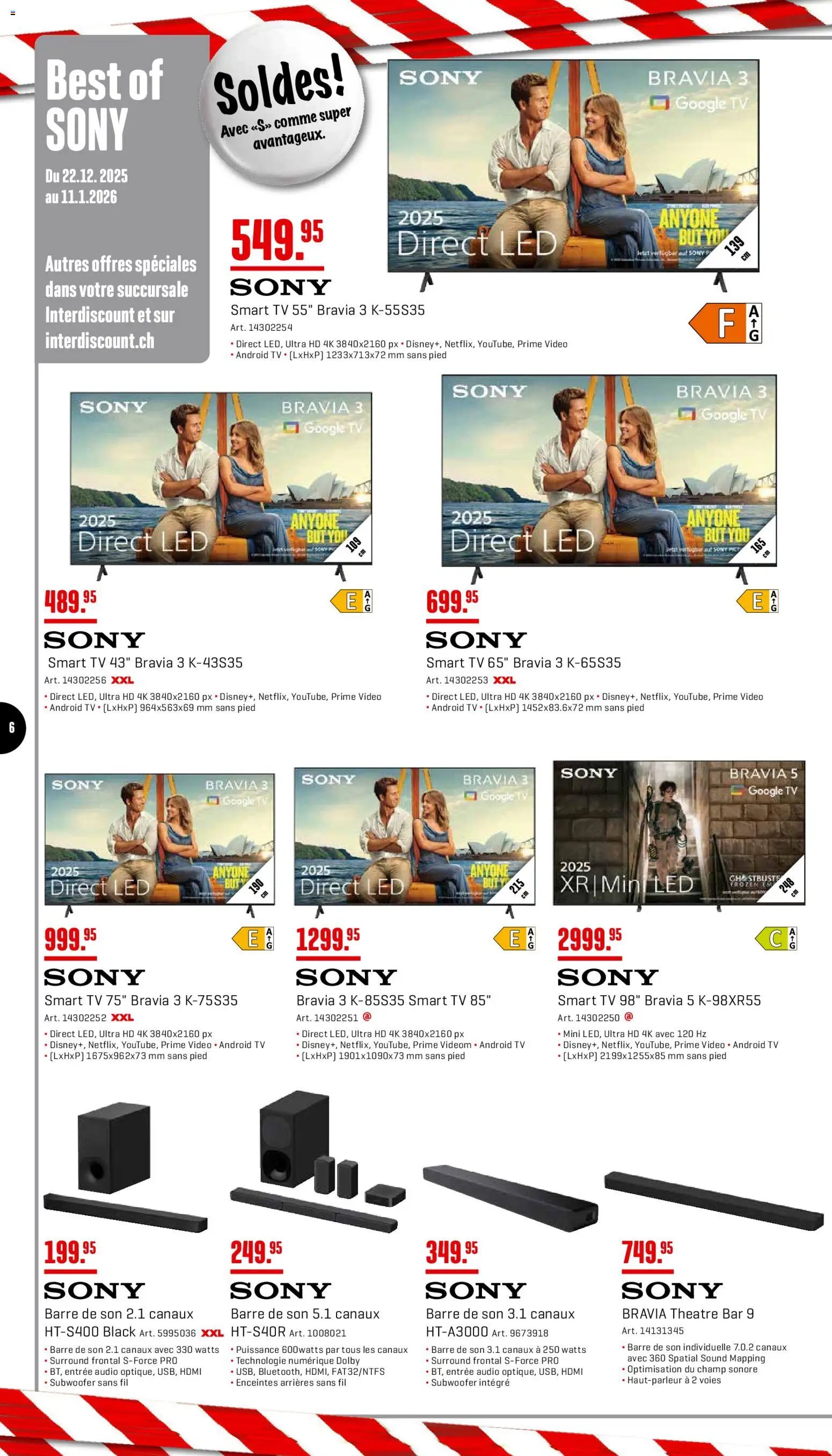 Interdiscount Aktionen FR (2025-12-22 - 2026-01-11)