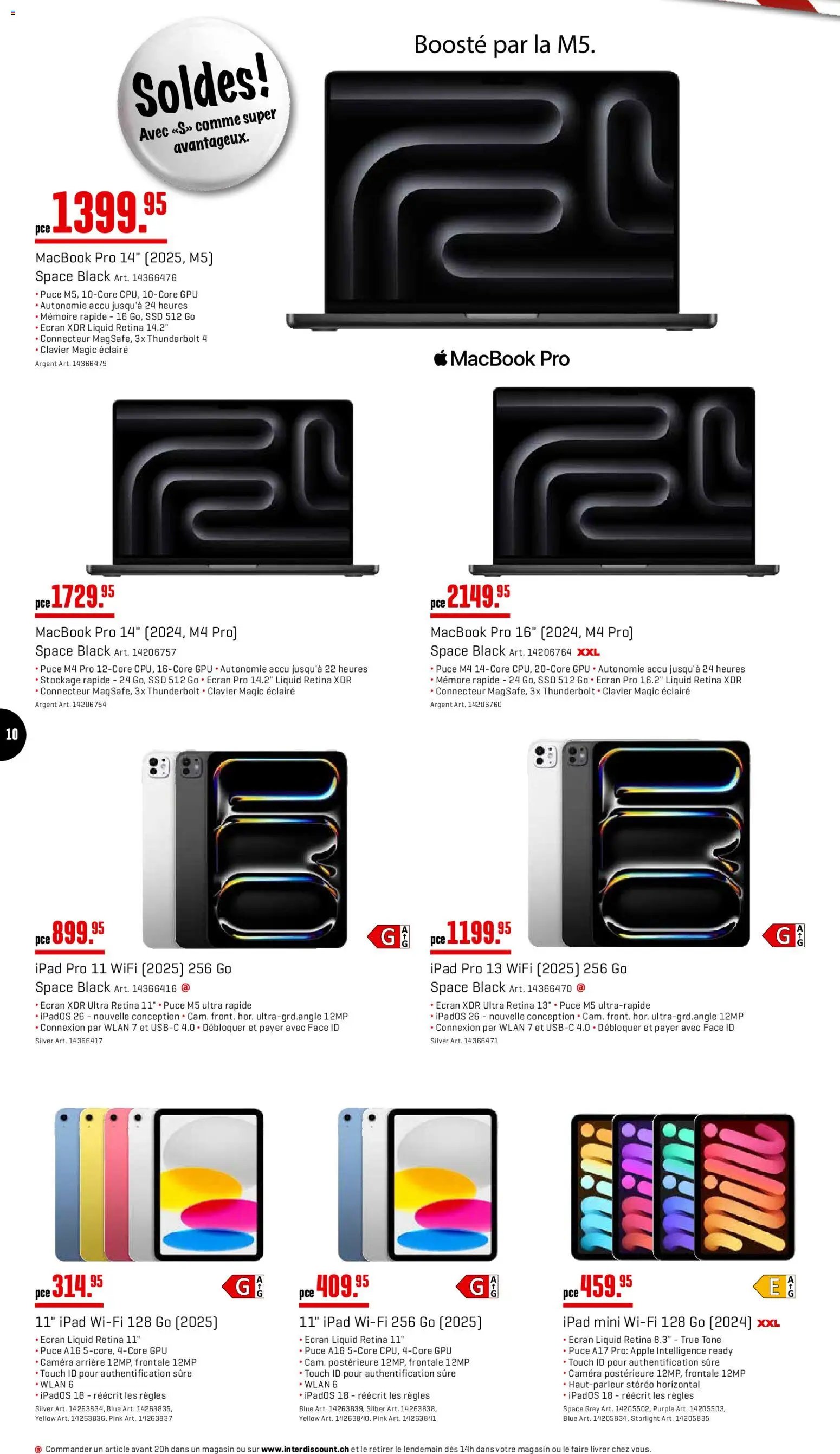 Interdiscount Aktionen FR (2025-12-22 - 2026-01-11)