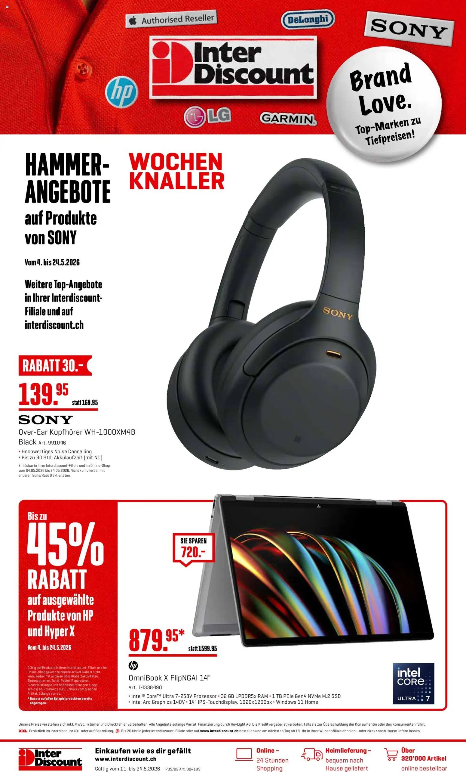 Interdiscount aktionen Wochen Knaller (2026-05-11 - 2026-05-24)
