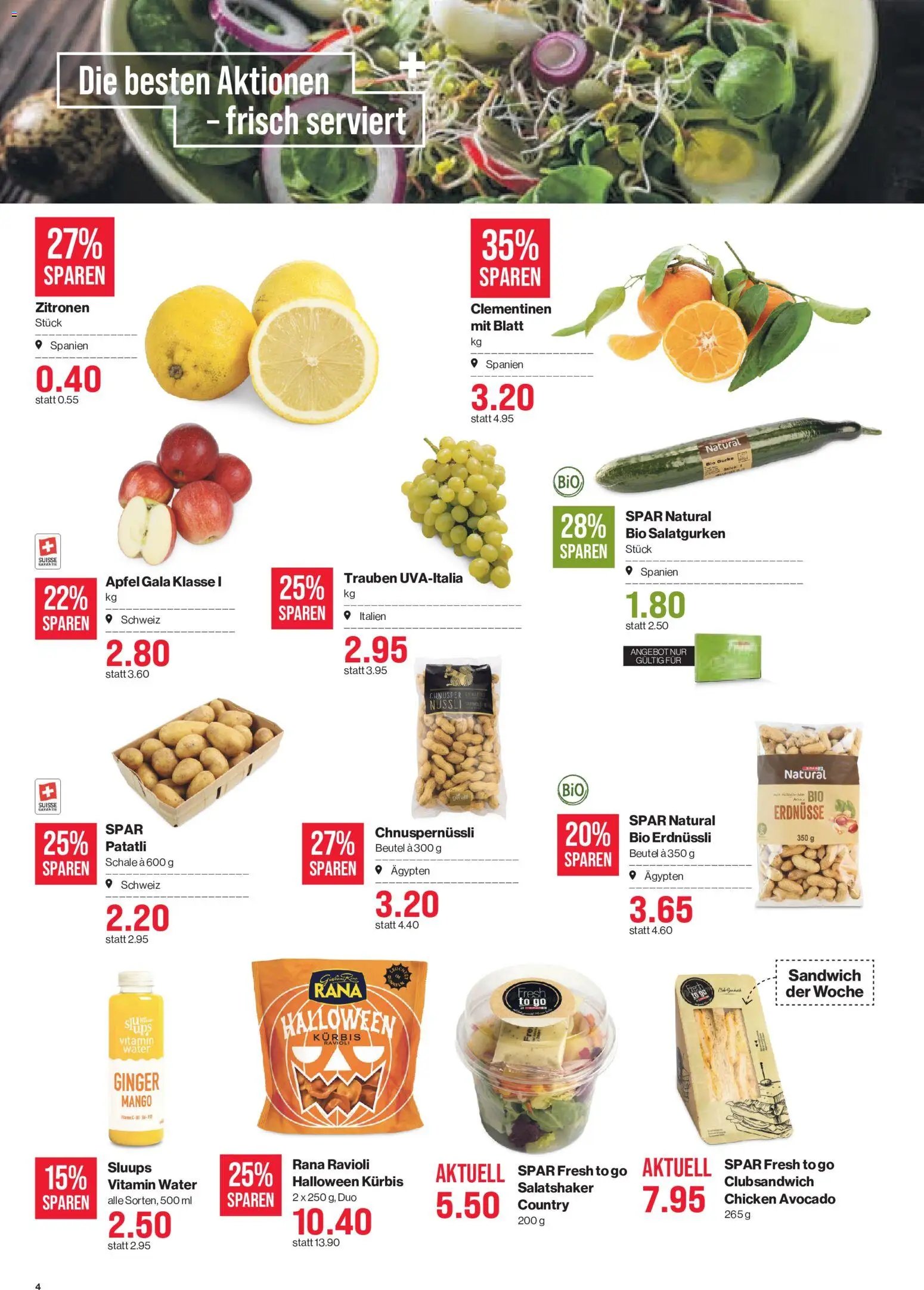 SPAR aktionen