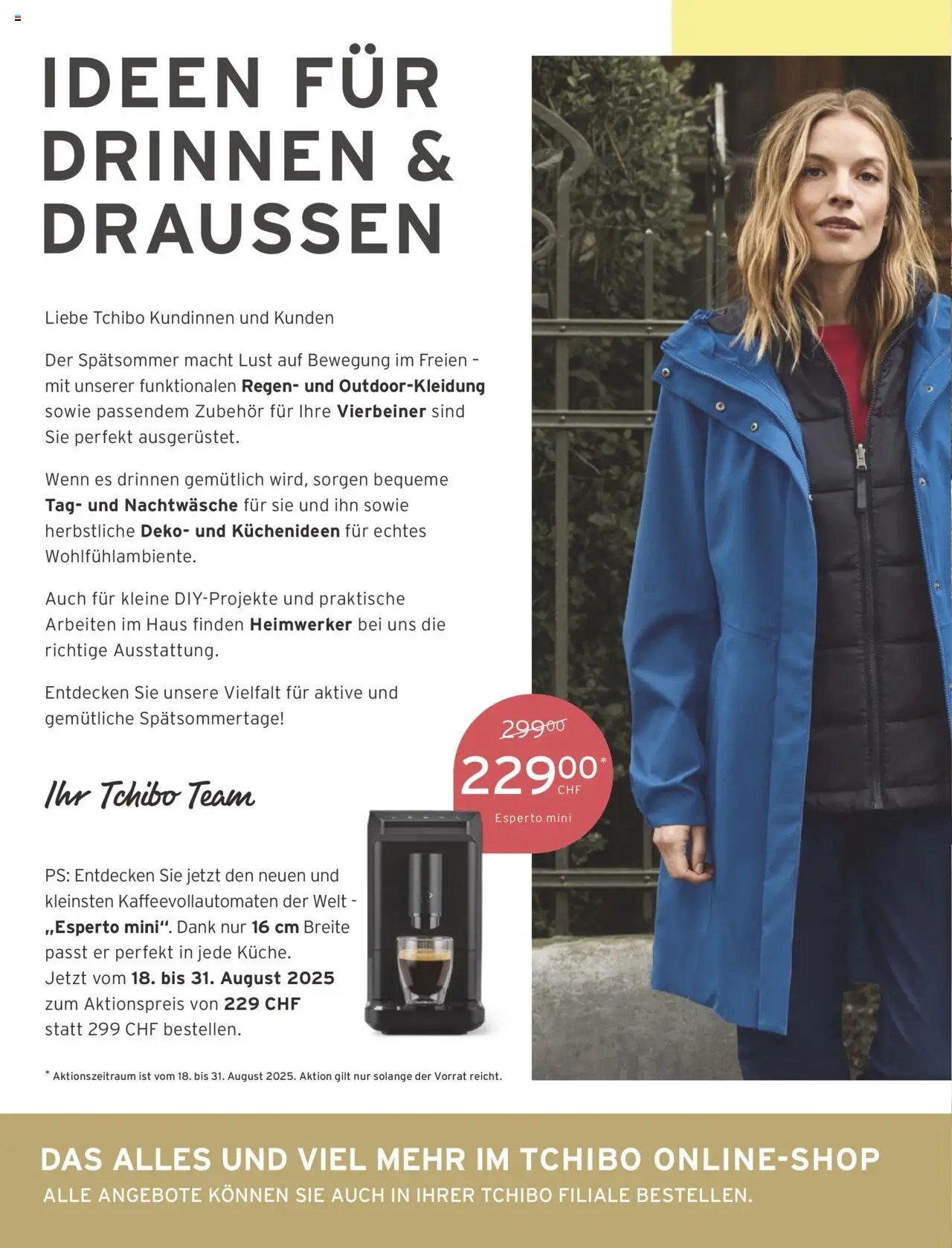 Tchibo Aktionen (2025-09-01 - 2025-09-30)