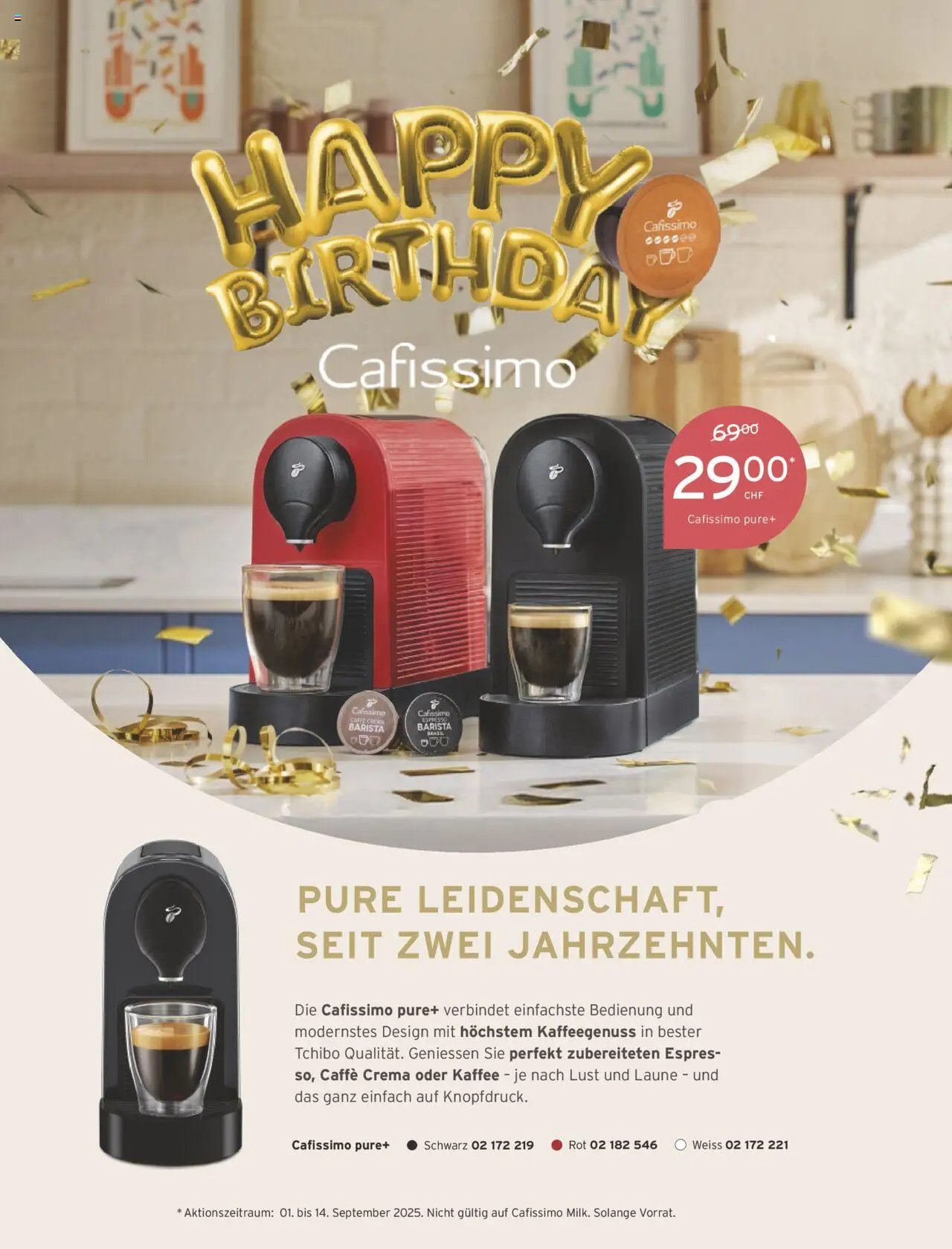 Tchibo Aktionen (2025-09-01 - 2025-09-30)