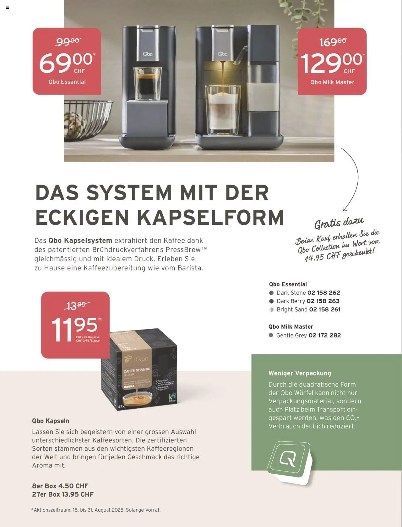 Tchibo Aktionen (2025-09-01 - 2025-09-30)