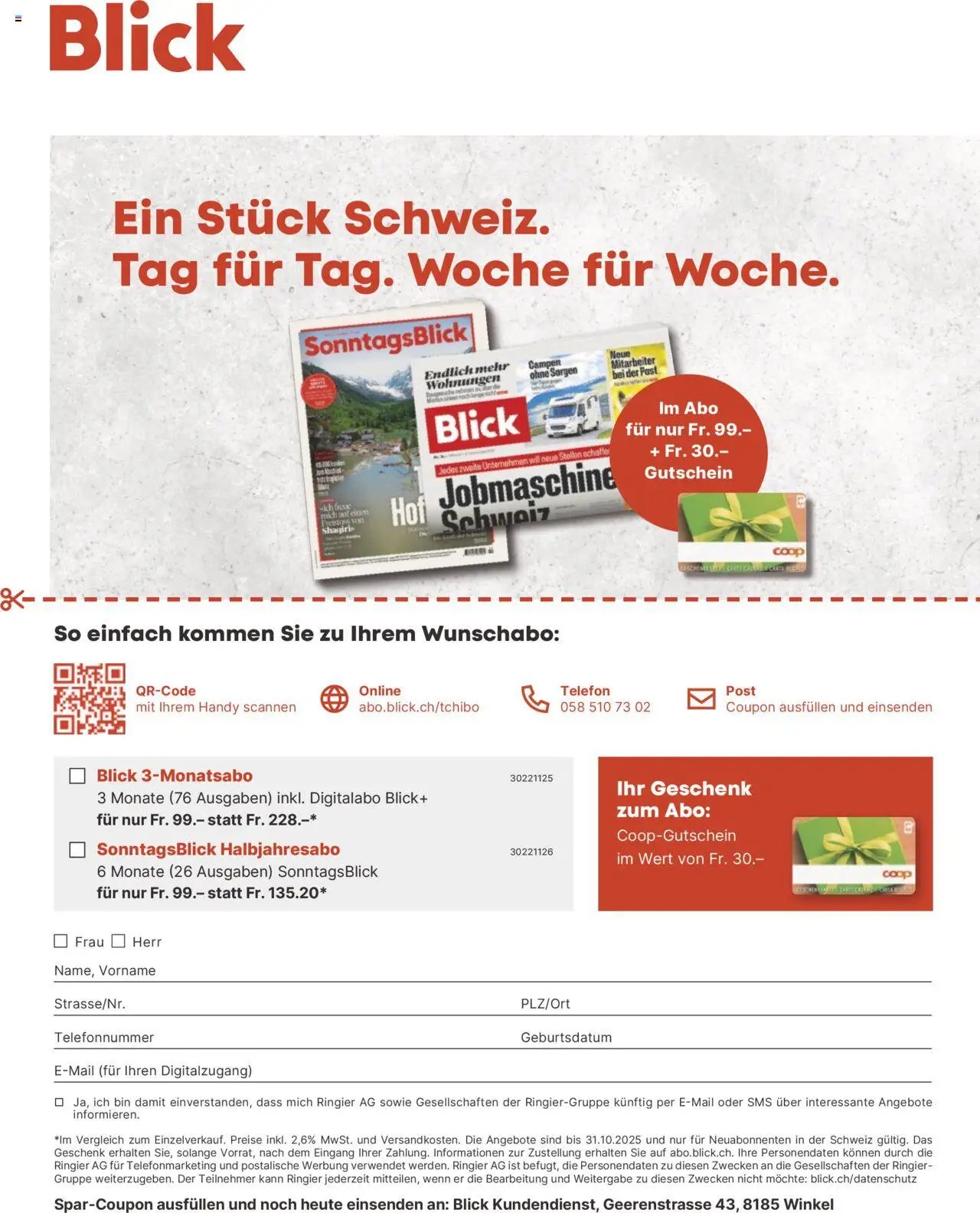 Tchibo Aktionen (2025-09-01 - 2025-09-30)