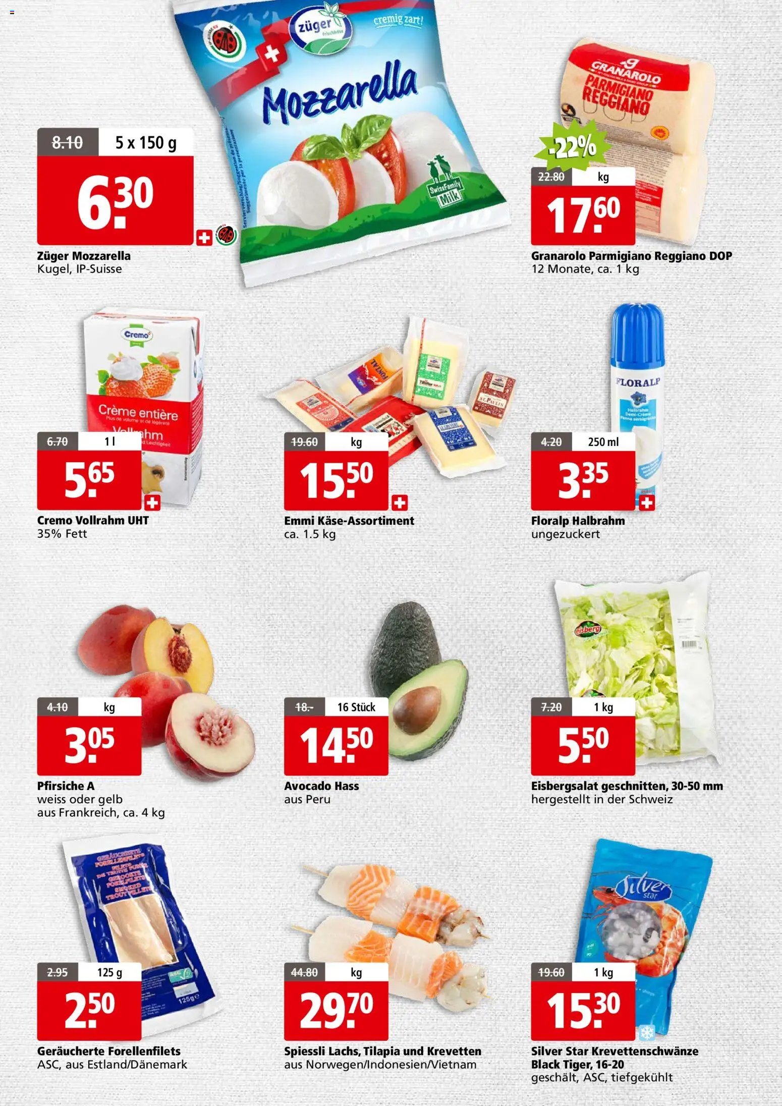 Aligro aktionen Business Chavannes, Matran, Genf, Sitten