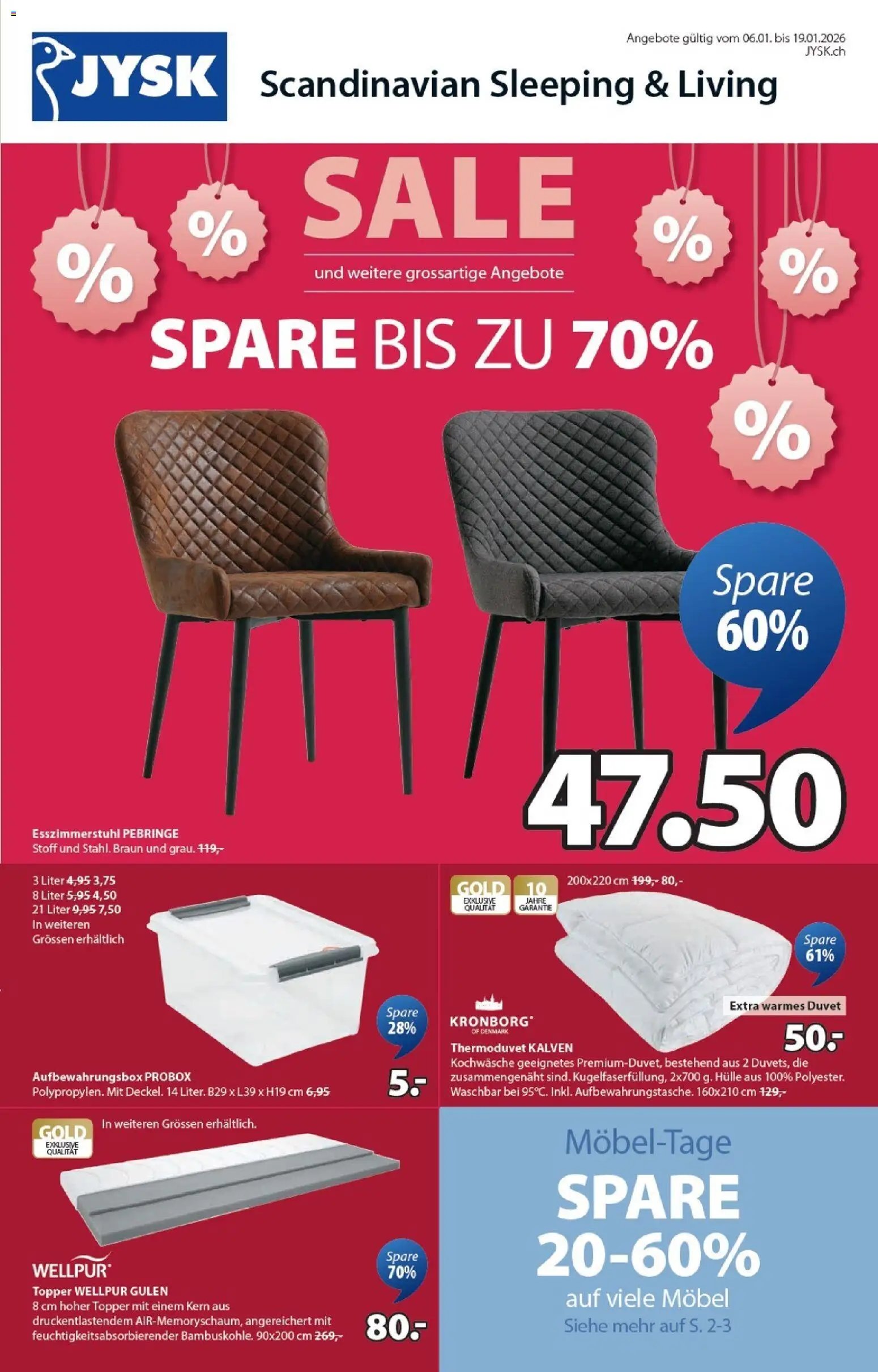 JYSK Aktionen (2026-01-06 - 2026-01-19) | 1