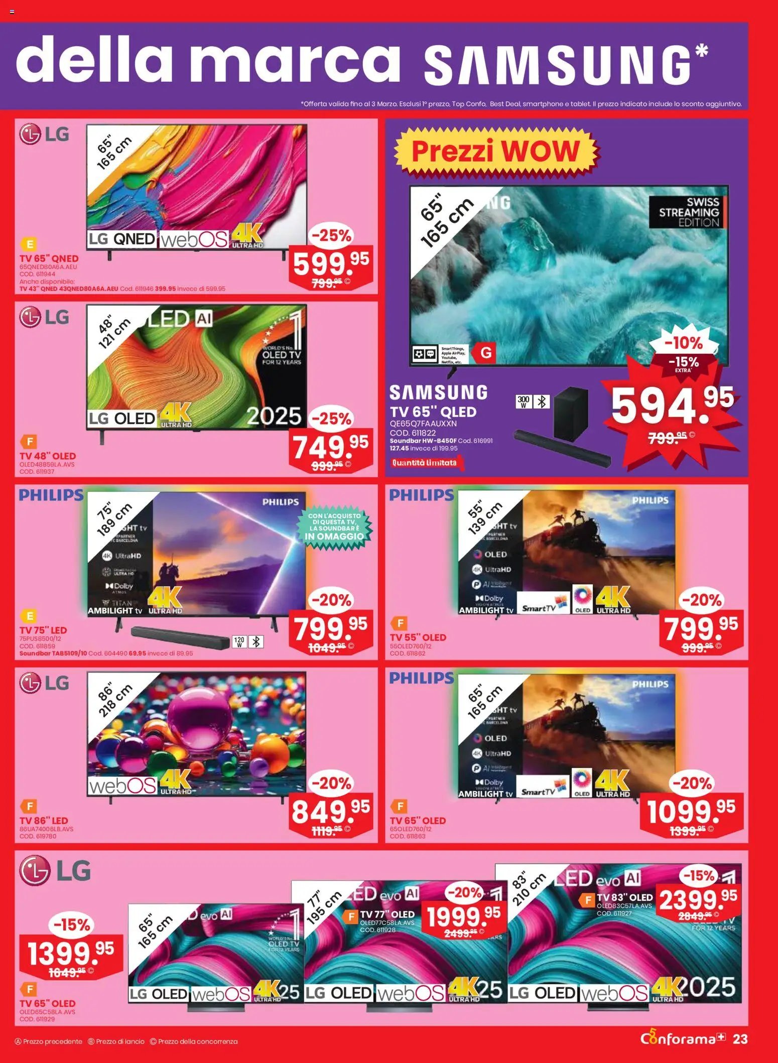 Conforama Aktionen IT (2026-02-25 - 2026-03-10) | 23