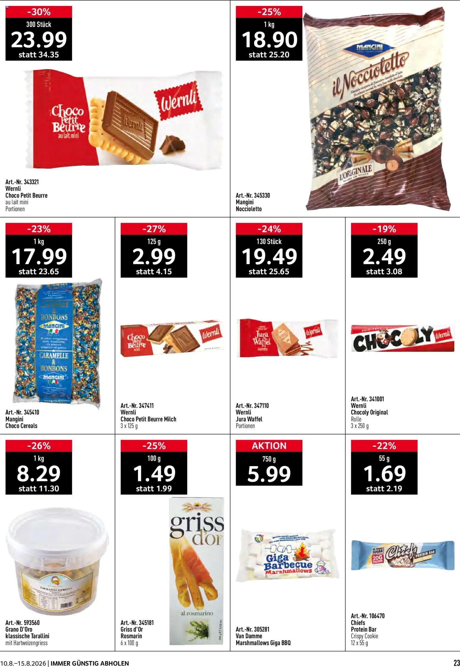 Prodega aktionen