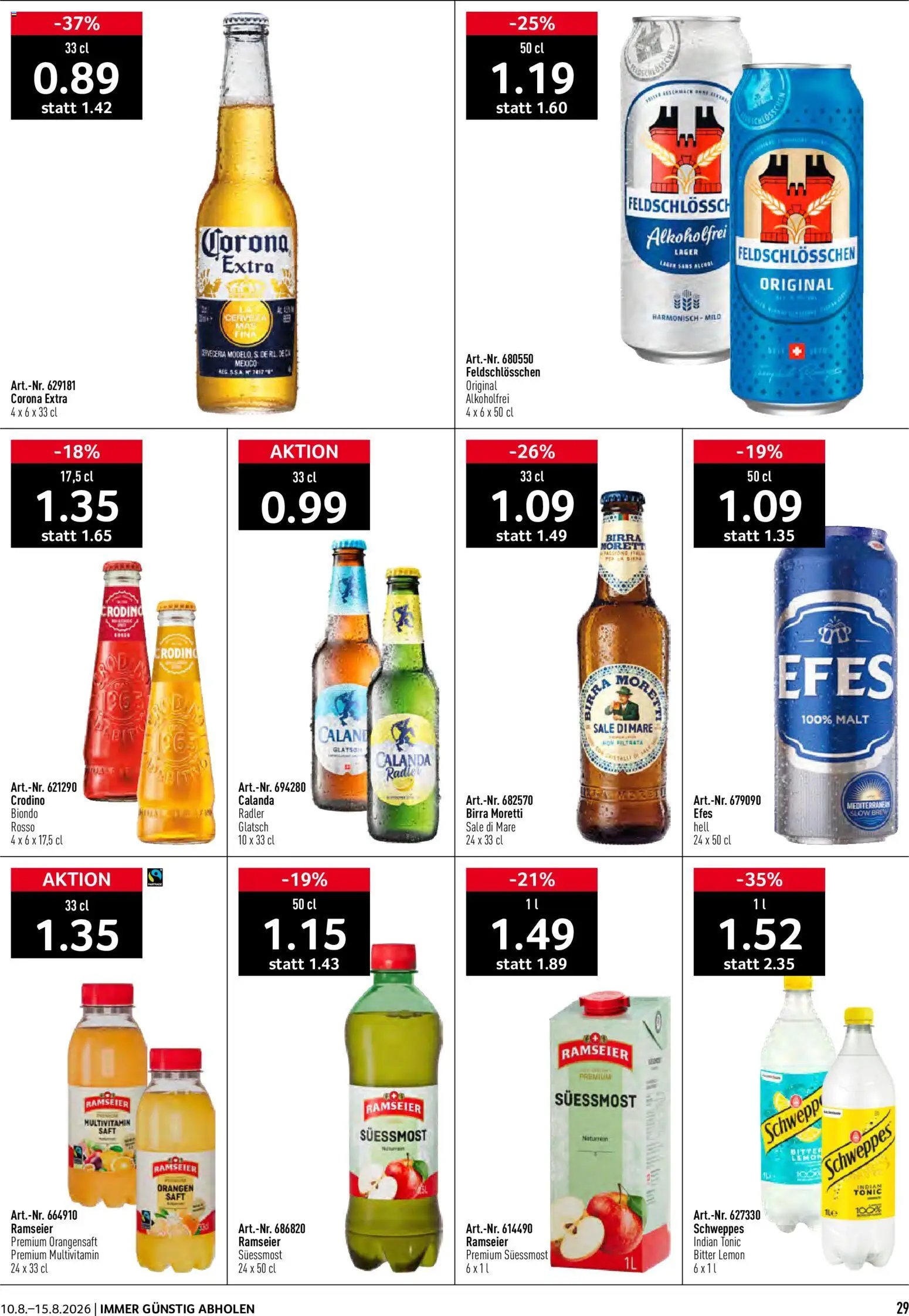Prodega aktionen