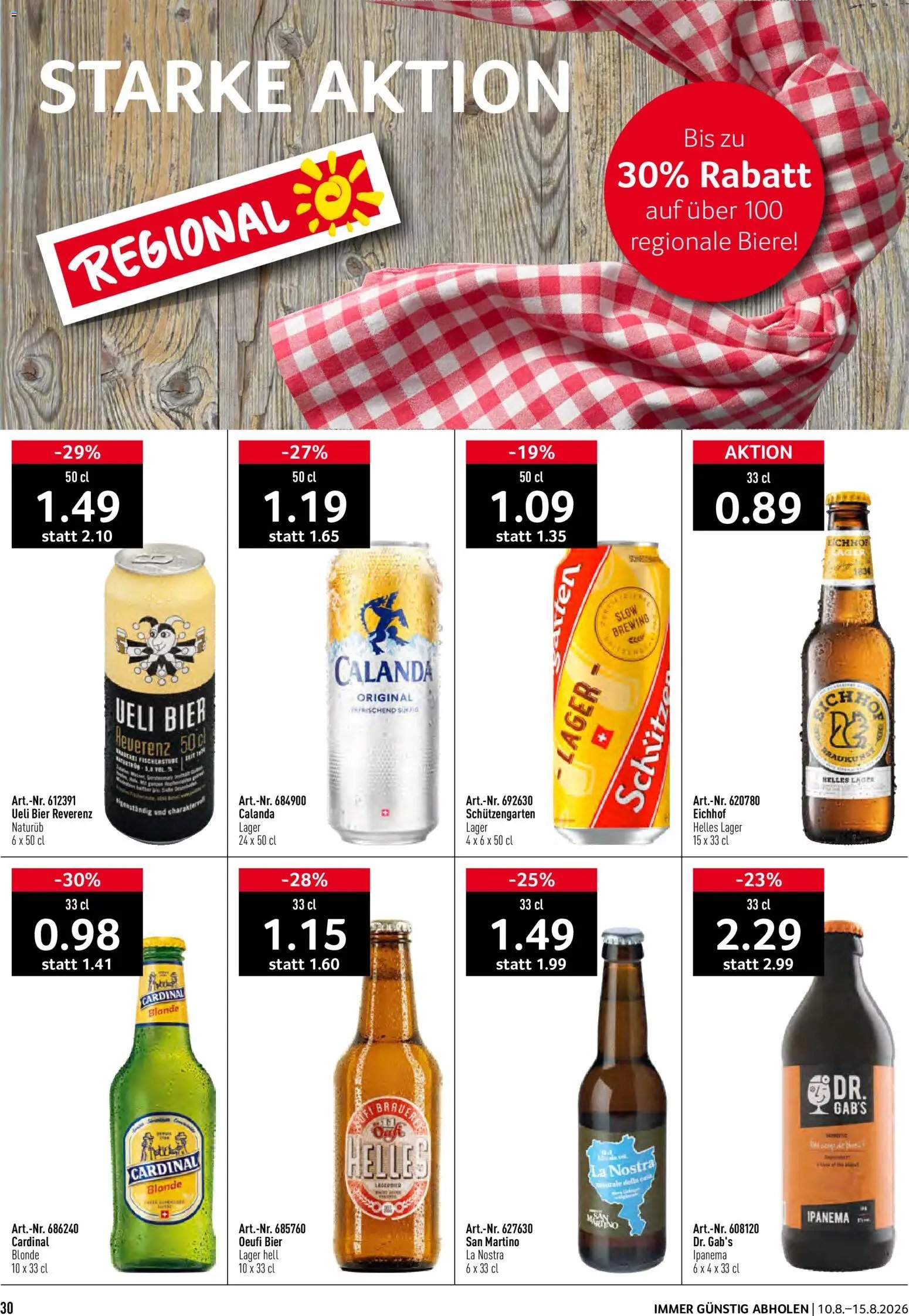 Prodega aktionen