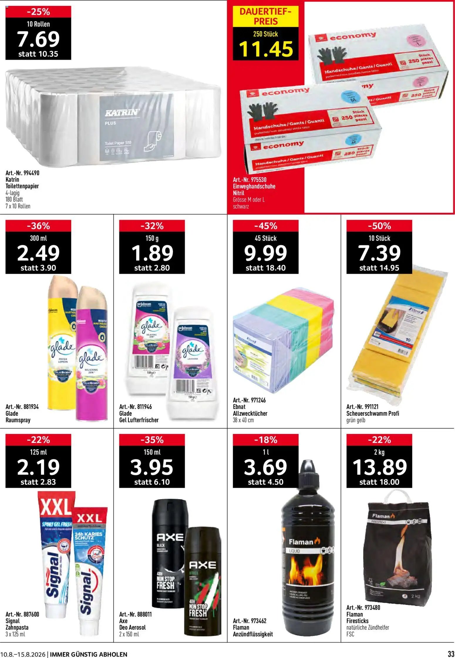 Prodega aktionen