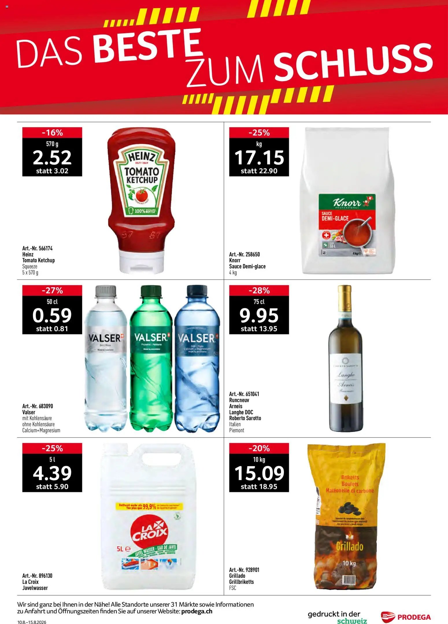 Prodega aktionen