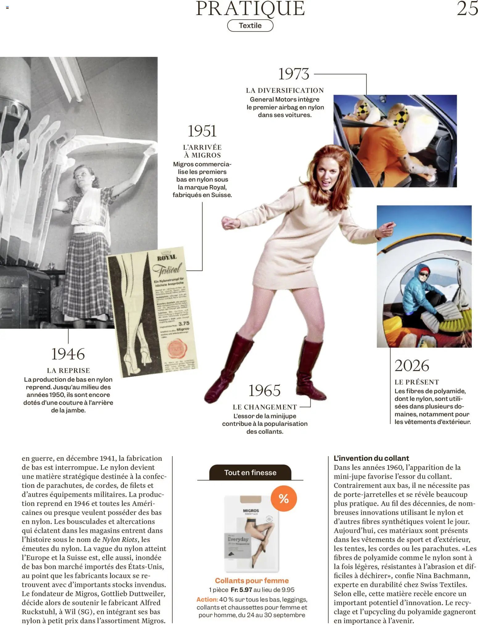 Migros aktionen Magazin FR