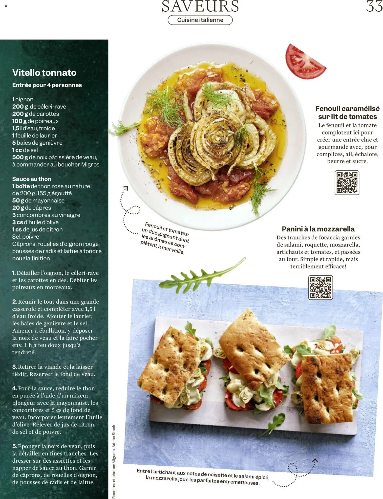 Migros aktionen Magazin FR
