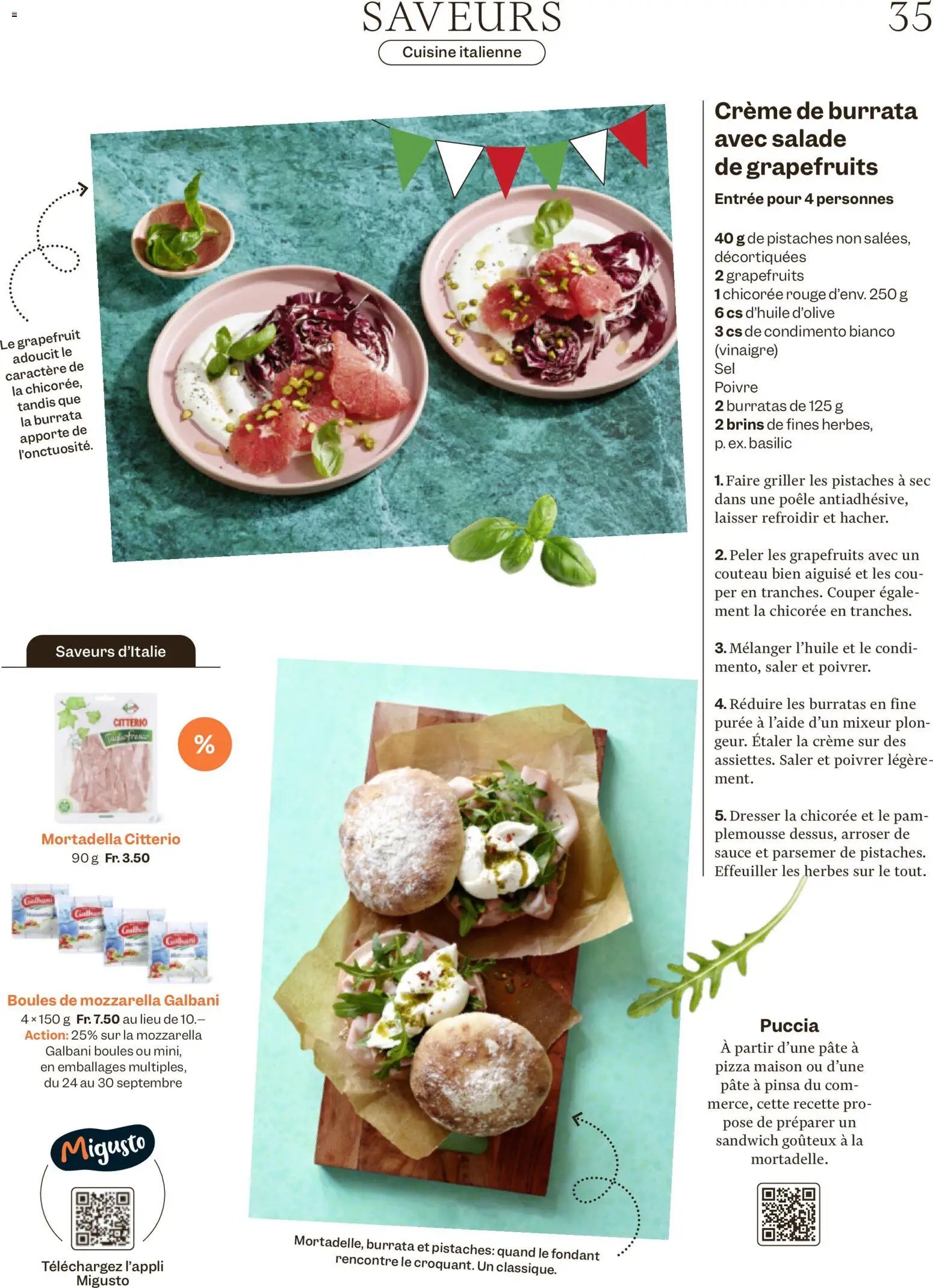 Migros aktionen Magazin FR