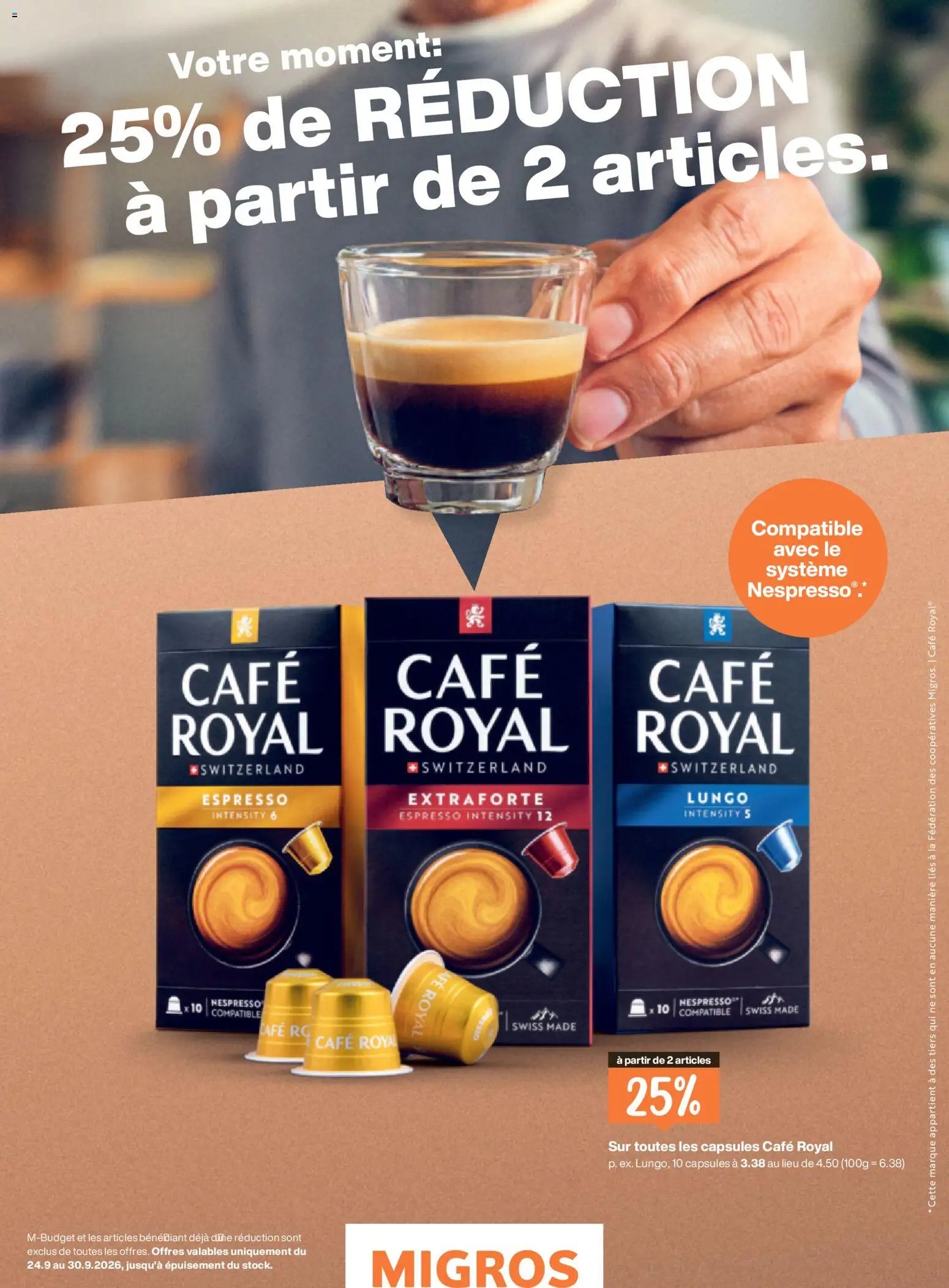 Migros aktionen Magazin FR
