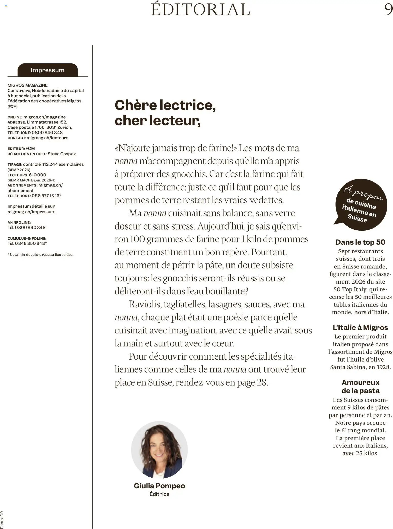Migros aktionen Magazin FR